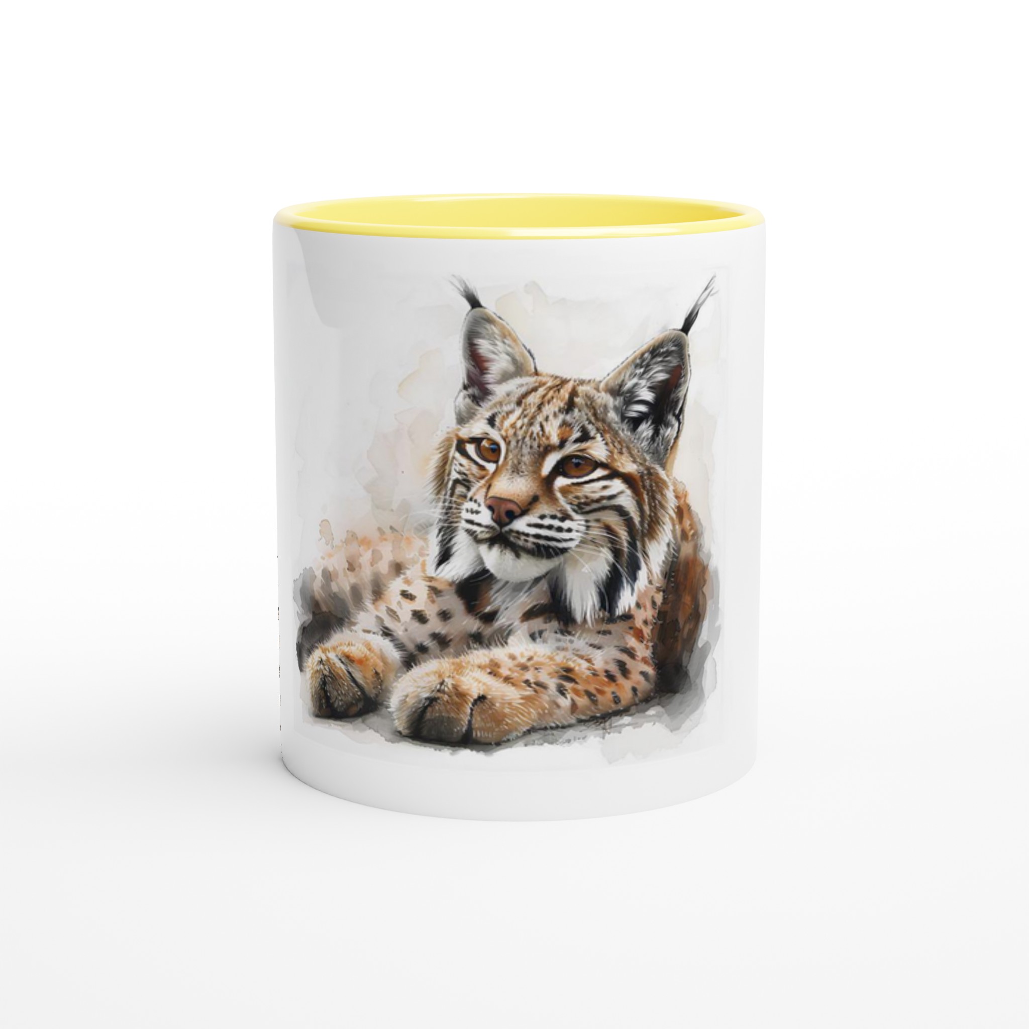 Vacker "Vild Lodjur" 11oz Keramisk Mugg – Färgad insida & handtag i ditt val av 6 djärva nyanser 1 e9b0f260-917f-4272-9828-068e6d6af4a3