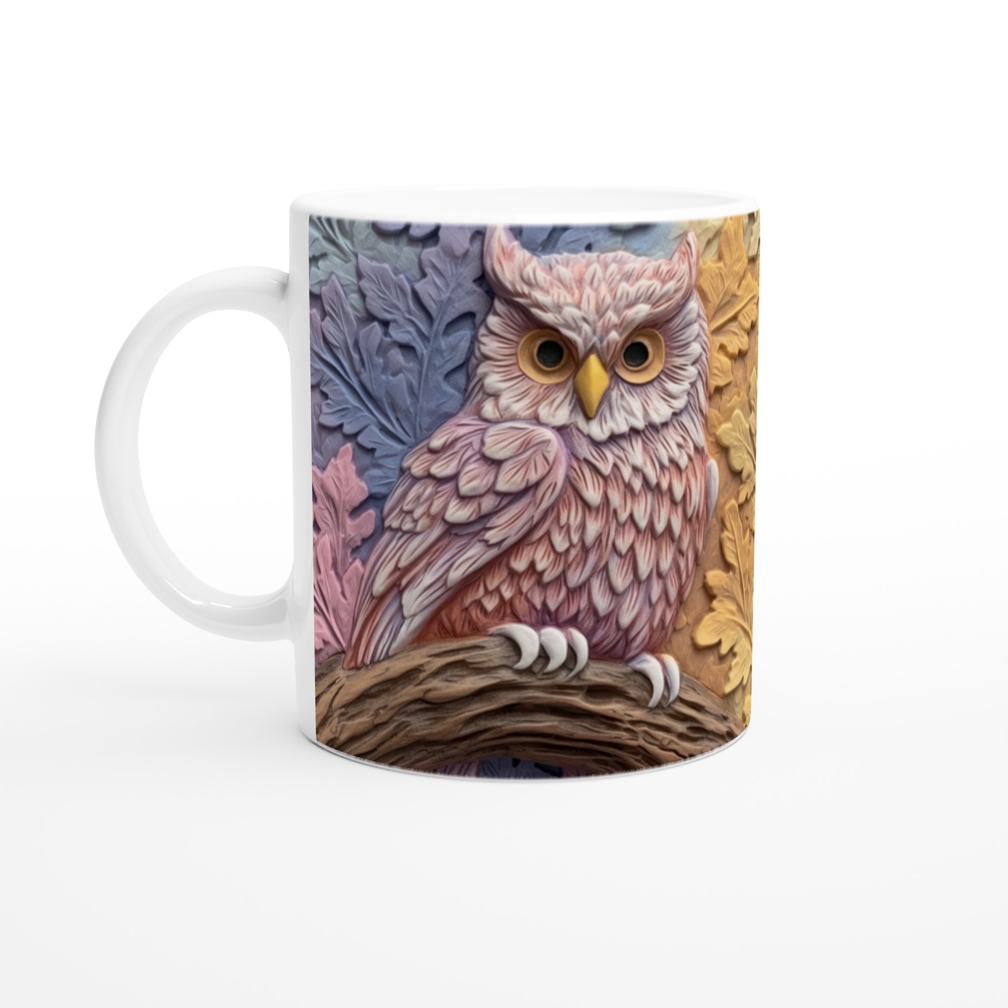 Elegant Keramisk Mugg med Ugglemotiv i Dova Pasteller – Välj Din Färg 1 e9f74781-2dad-4d39-853a-dce91d5f36ad