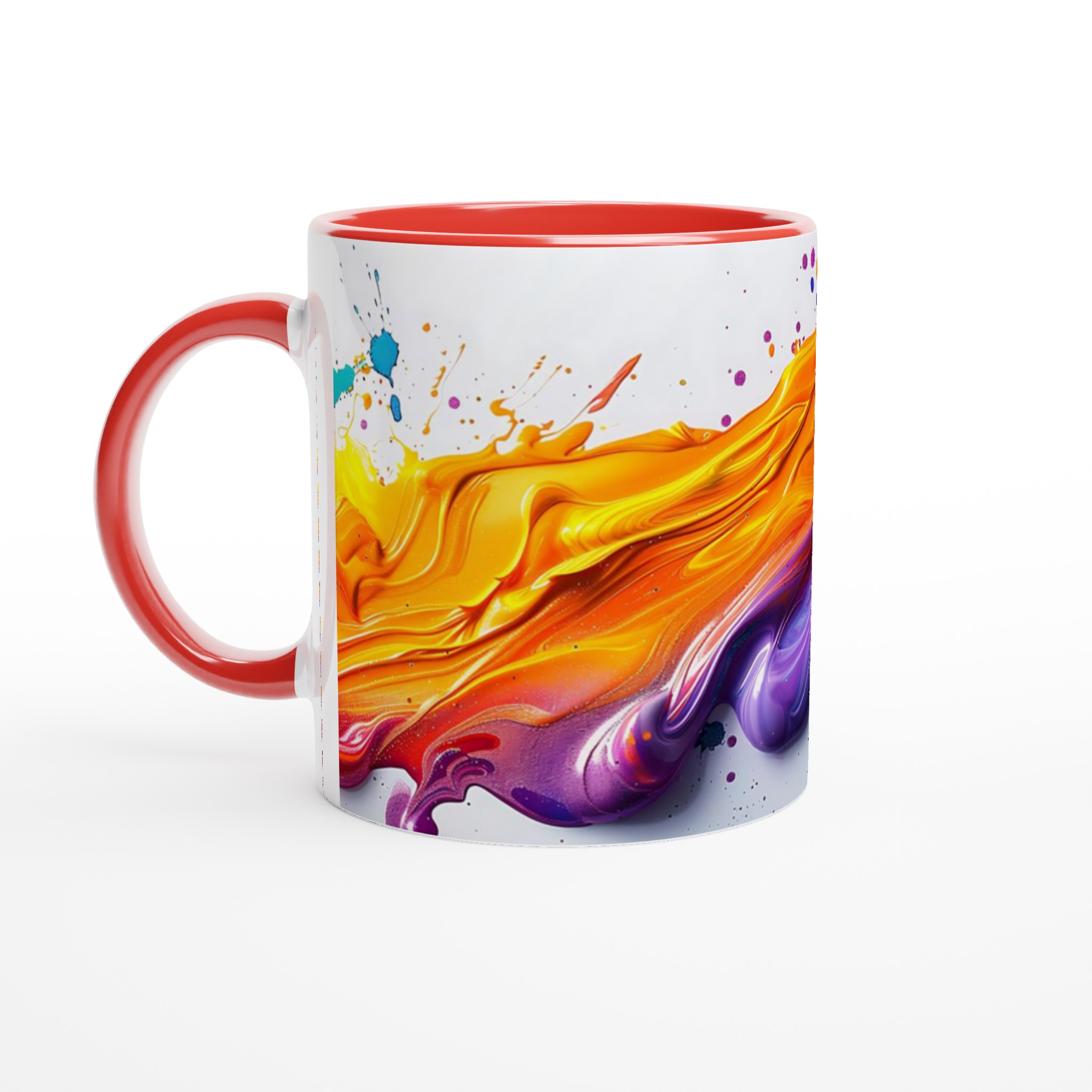 Konstnärlig Färgexplosion 11oz Keramisk Mugg – Välj bland 7 Livfulla Färger för din Personliga Stil! 5 e9ff92b5-4b61-4526-9b35-38d68fe795ab