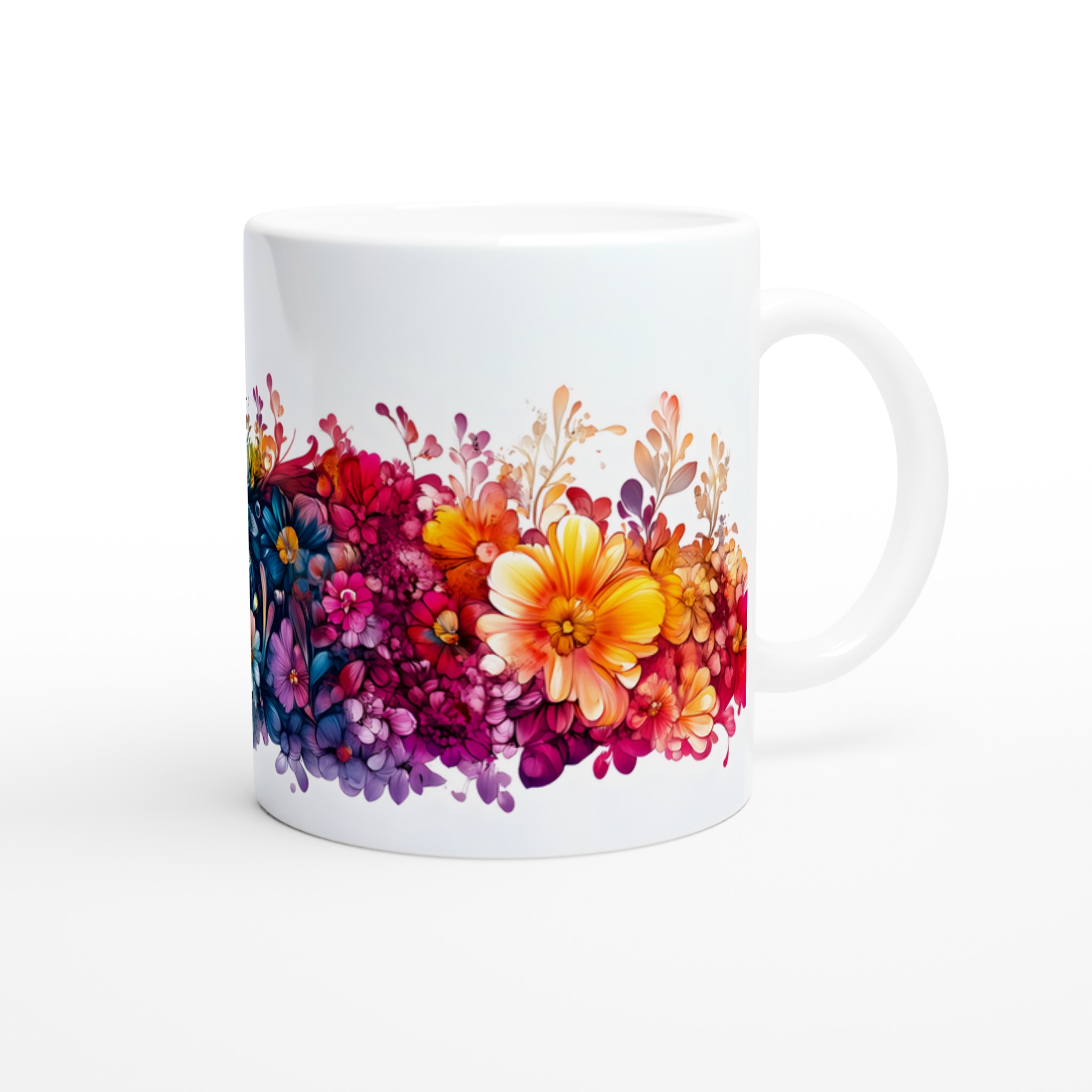 Magisk Katt & Blommande Trädgård 11oz Keramisk Mugg – Färgglad Konst för Din Fikastund 9 ea0abd69-e1fd-410d-90f4-84d9dc1e3299