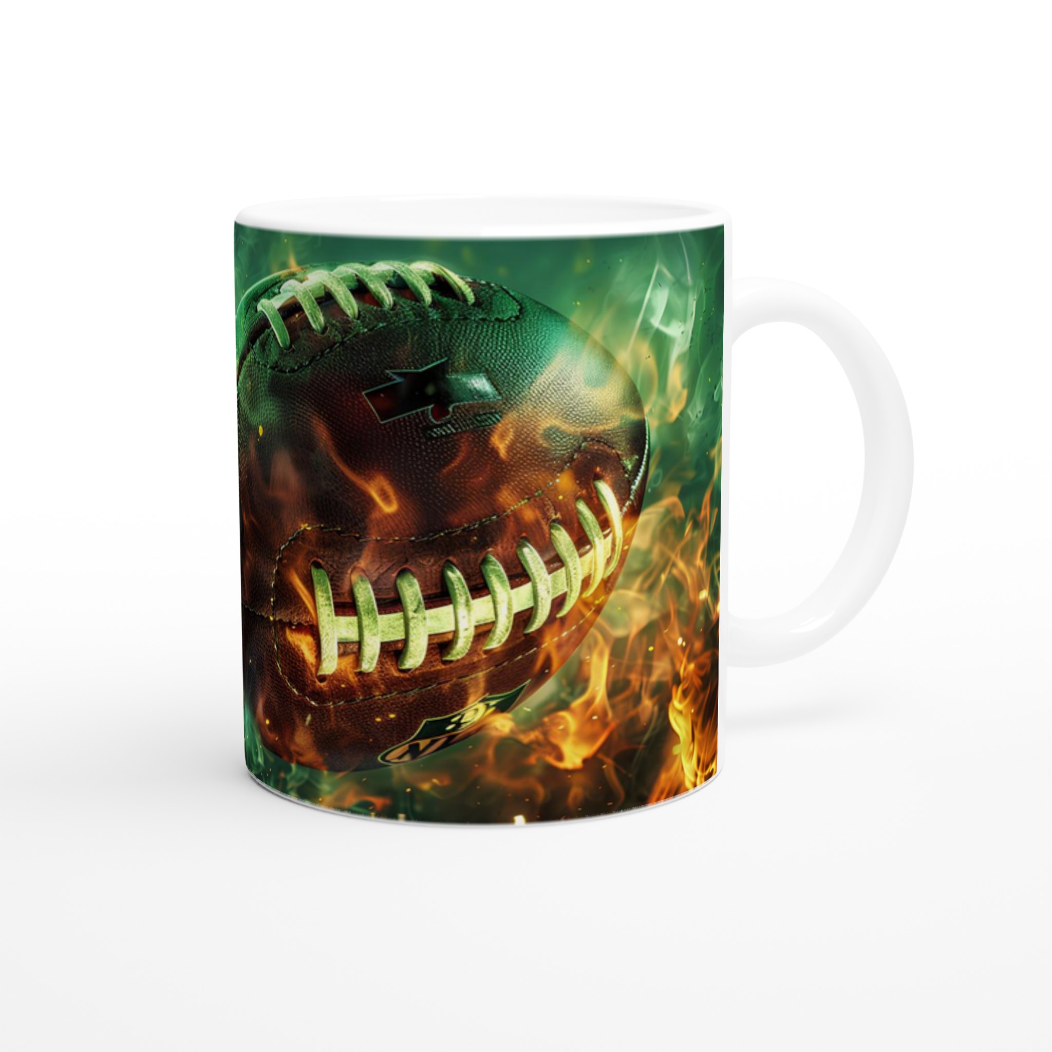 American Football Fire & Ice Keramikmugg - 11oz Sportsinspirerad Kopp i Valfri Färg 9 ea0f29d9-adb4-4f6b-a647-b786bdd25c1a
