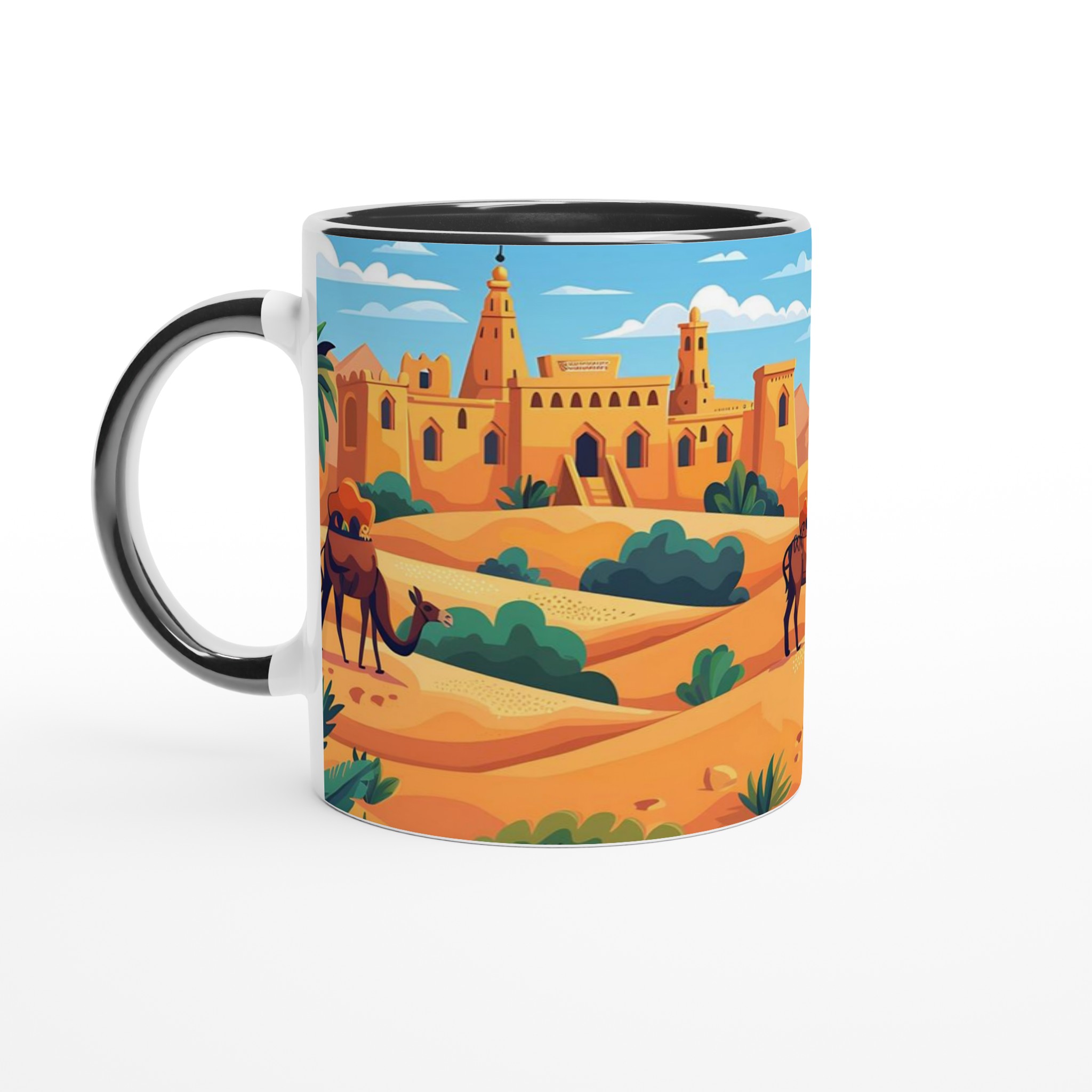 Ökensafari Keramikmugg - 11oz, Levande Design & Hållbar Kvalitet i Ditt Val av Färg 4 ea26ea52-79cb-4c61-b376-85a8cc5a3236