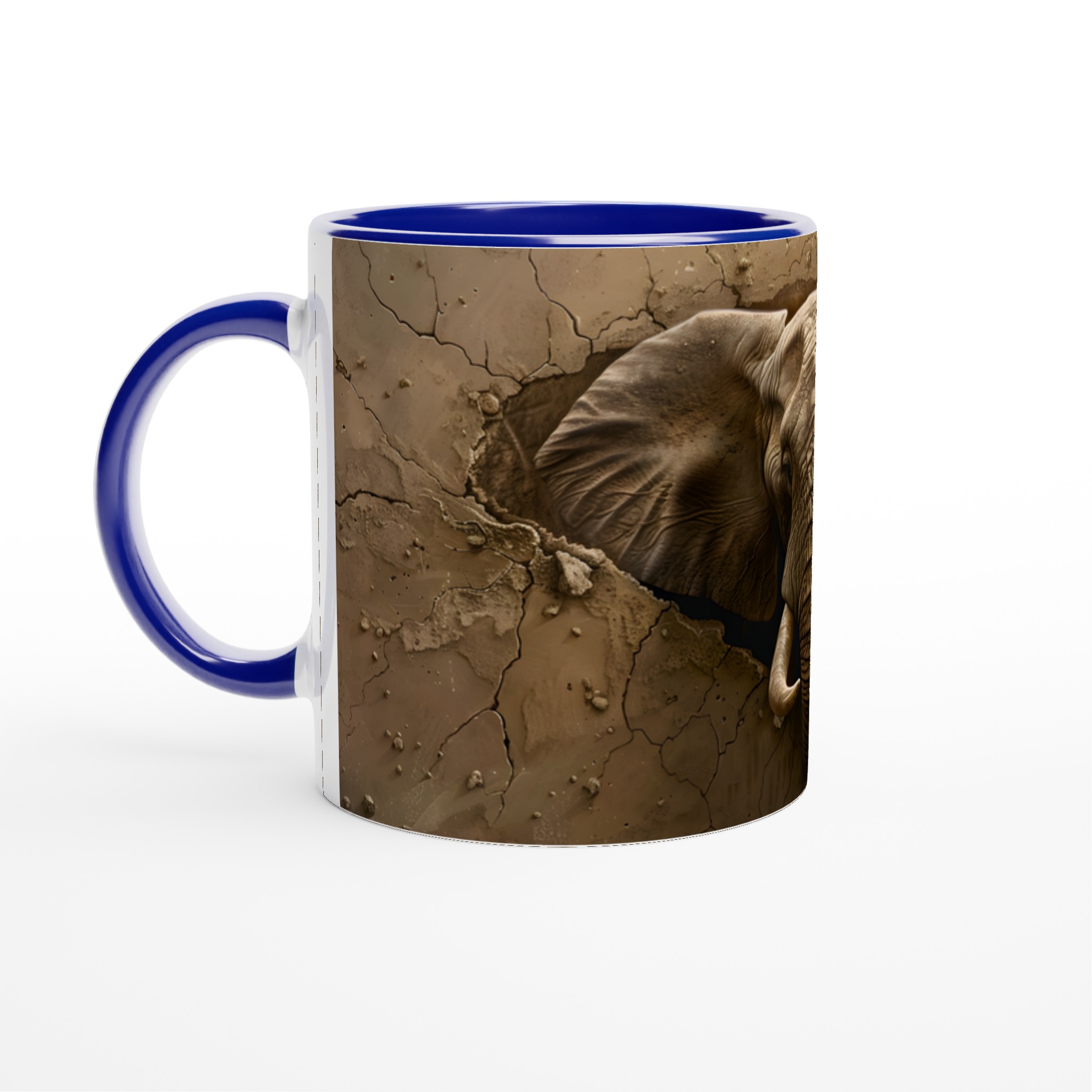 Majestätisk Elefant Mugg – En Unik 11oz Keramisk Mugg för Naturälskare 2 ea410f56-7a03-4e4f-b27b-b595d27bc176