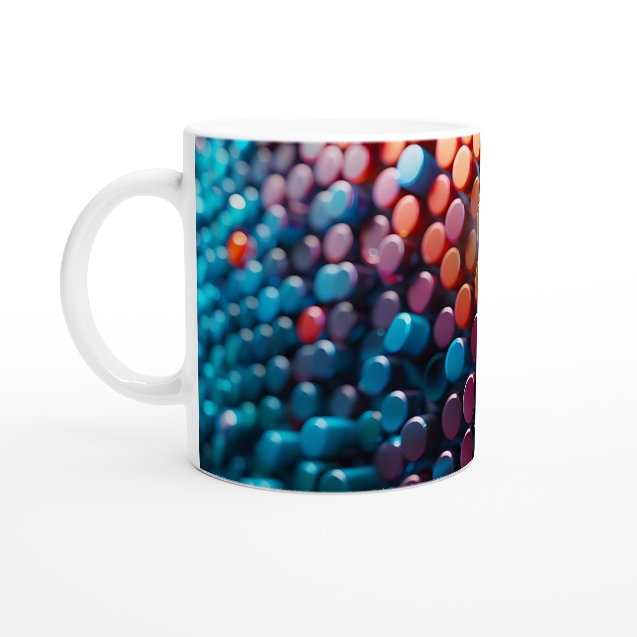 Abstrakt Pop Art Keramikmugg – 11 oz i Livfulla Färger för Din Dagliga Kaffestund 1 ea47eb4b-49bd-4976-8e69-e11bdab4cab9