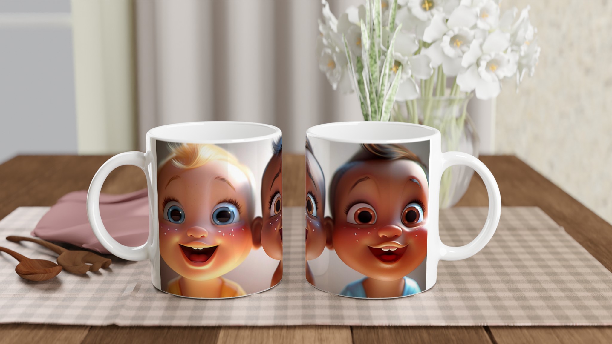 Söt Babyglädje – Personlig 11oz Keramikmugg i ditt val av 7 färger 10 ea560f68-ca5b-454c-bd21-fb1d1c7376a1
