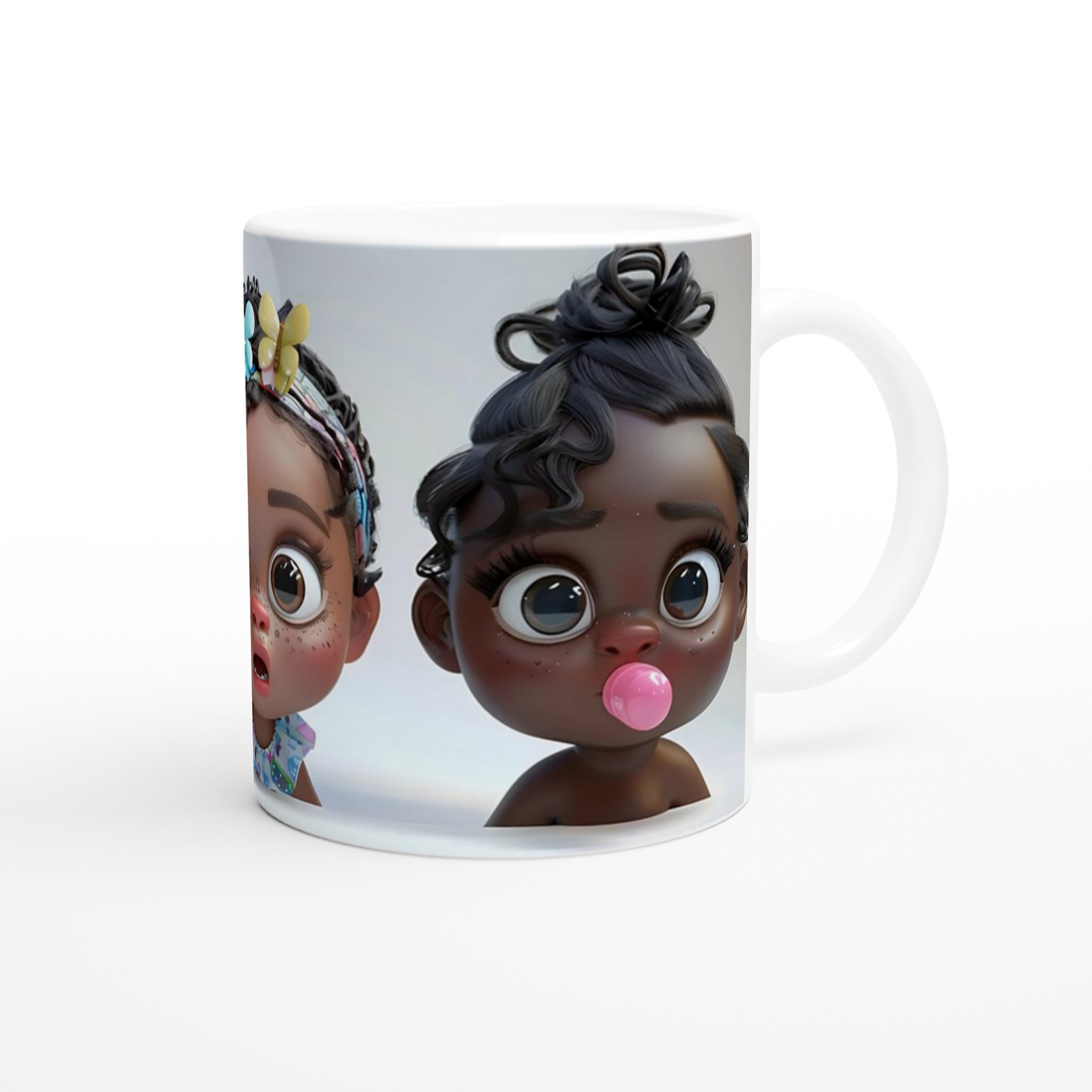 Söta Babyvänner 11oz Keramisk Mugg – Lekfull Design i Flera Färger för Din Favoritdryck 9 ea84fbfd-d88a-49af-b66f-098628c6372c