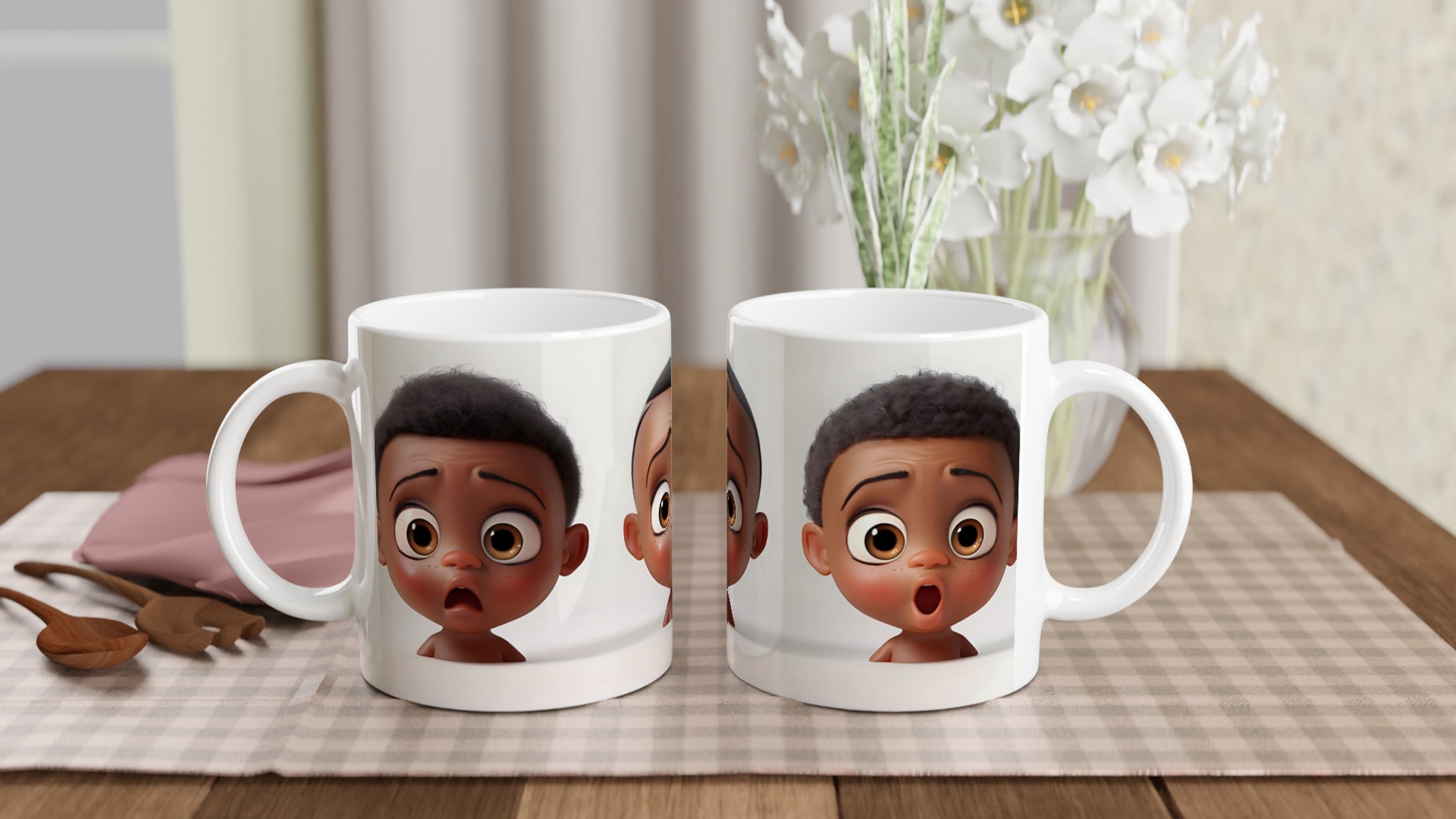 "Wow!" Uttrycksfull 11oz Keramisk Mugg – Välj bland 7 Livfulla Färger för din Unika Design 11 ea89cb29-37e0-4a55-8a8f-c36ee992291a