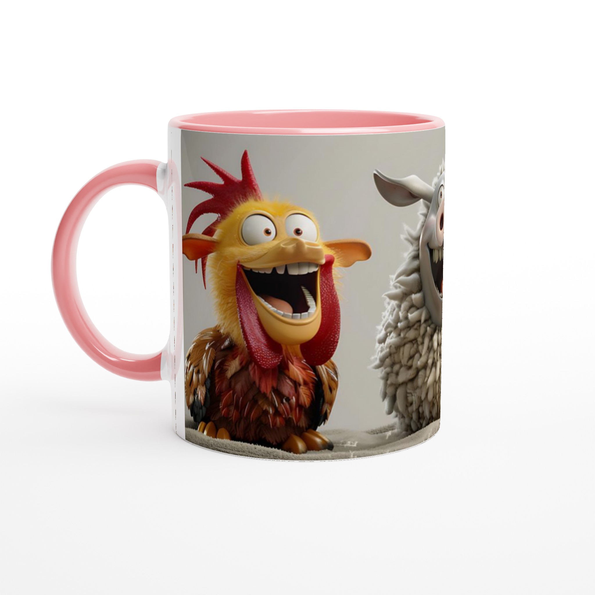 Glada Bondgårdsdjur Keramikmugg – En Skrattfest för Ditt Kaffe, Välj Din Favoritfärg! 6 ea8b9617-6130-4a30-a724-5319ce990399