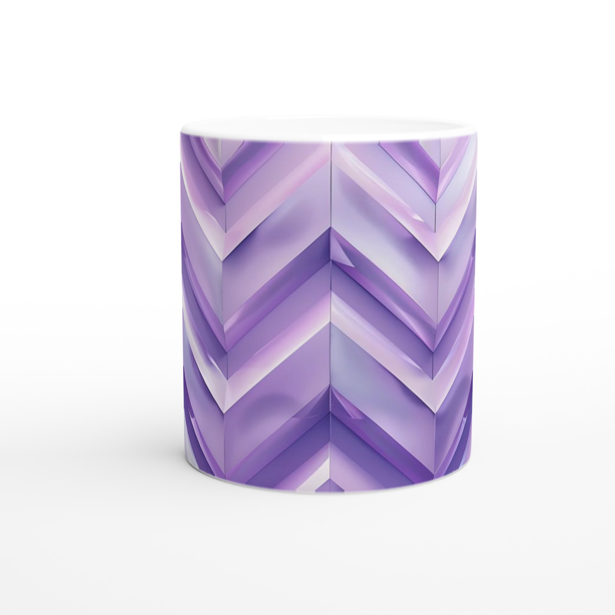 Abstrakt Lila Chevron 11oz Keramisk Mugg – Elegans i Varje Klunk 8 ea9b8a08-ec48-4ad7-a4d7-851287fe85de