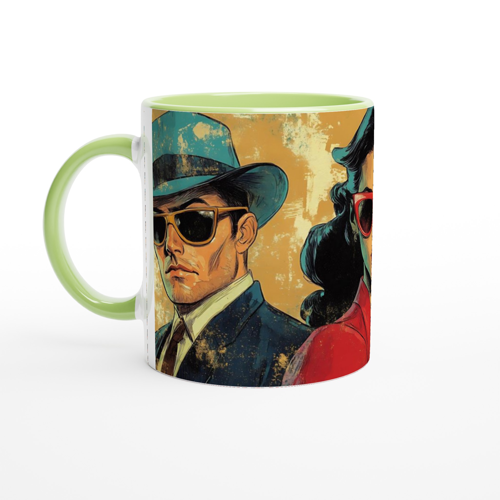 Retro Pulp Noir Keramisk Mugg - Välj din färg! 7 eaac5d41-0338-469d-be47-b1a4373e5542