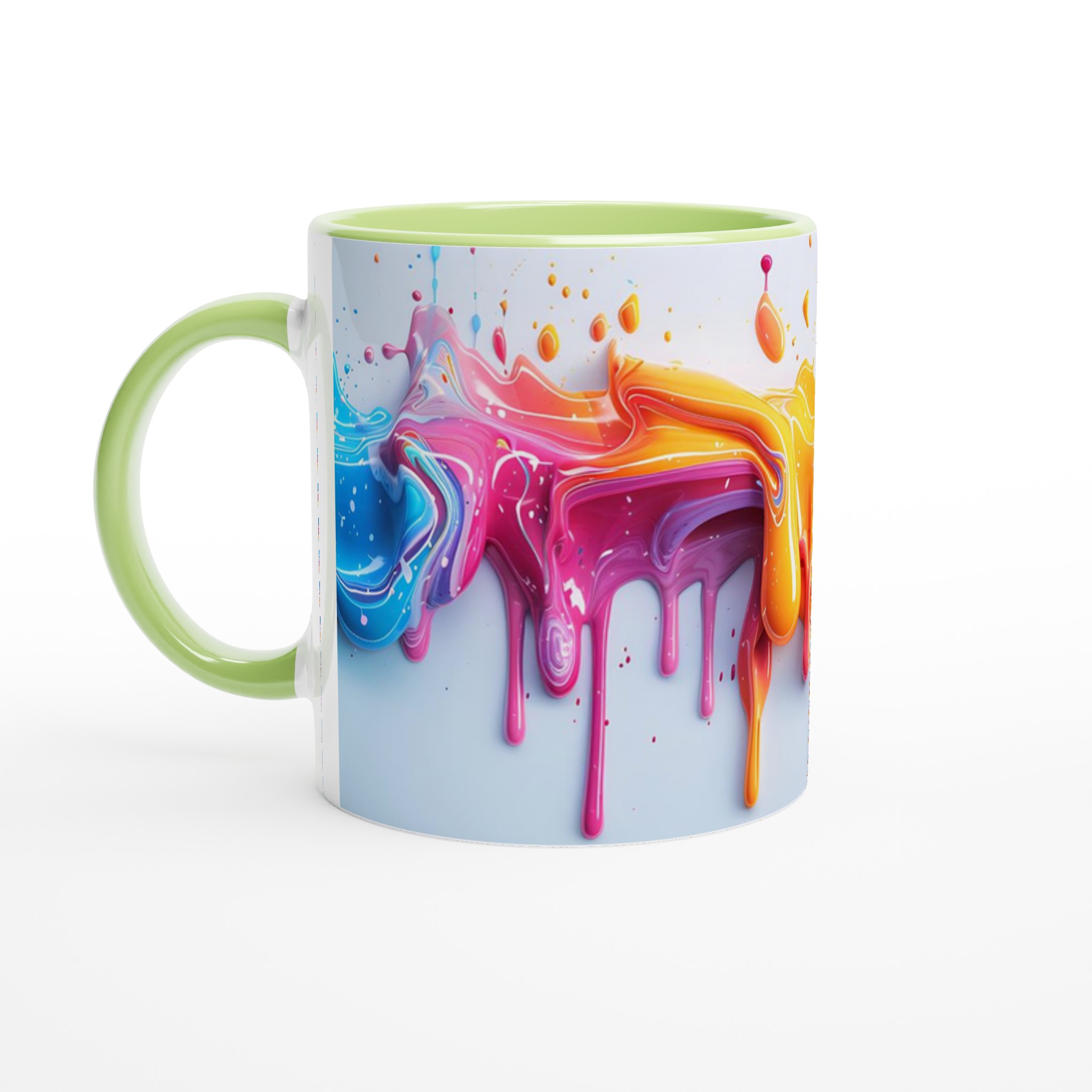 Färgsprakande 11oz Keramisk Mugg – Lyfter Din Stund med Kaffe eller Te 7 eb3cb12d-84d0-4b73-8555-e7a6dab098ba