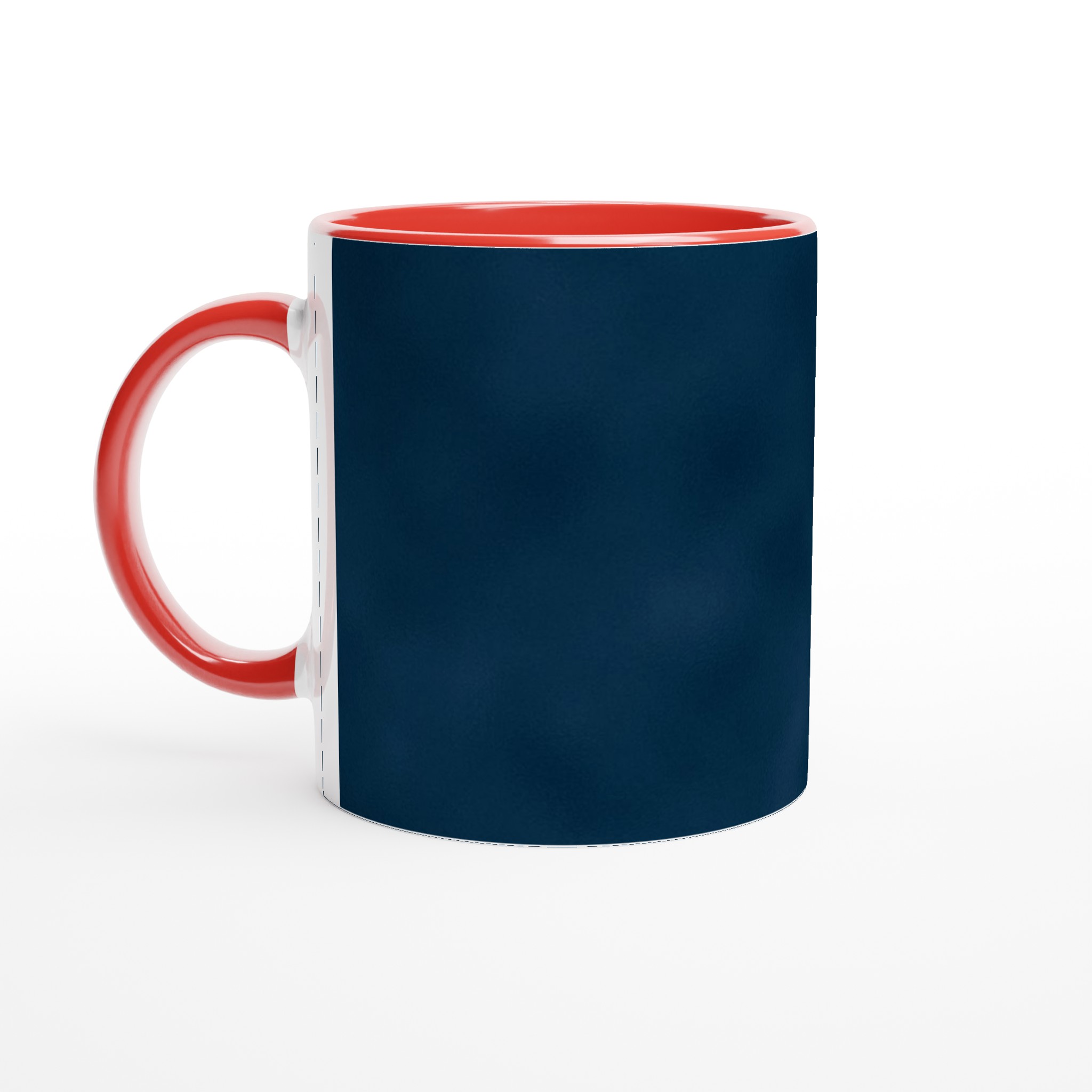 Elegant Vit 11oz Keramisk Mugg med Skarpa, Livfulla Tryck i Sju Färgvarianter 5 eb4320af-bed3-4439-83d7-30686db50c0d
