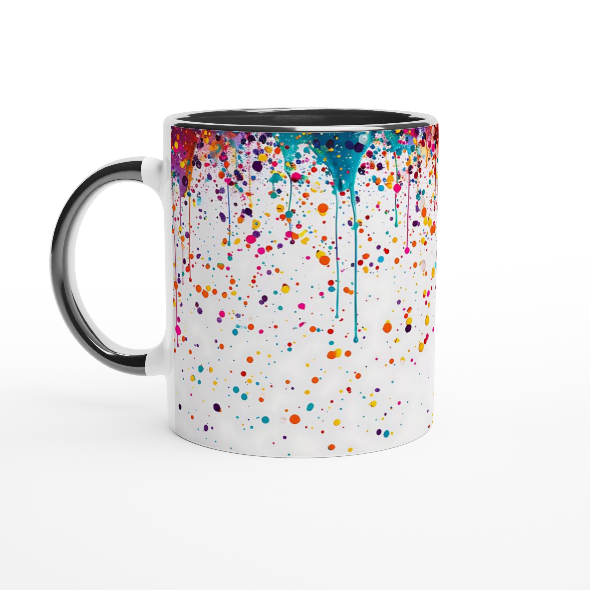 Färgsprakande Stänkmugg - 11oz Keramikmugg i ditt val av 7 livfulla färger 4 eb60354d-dd76-4df1-82c0-abf16819331b