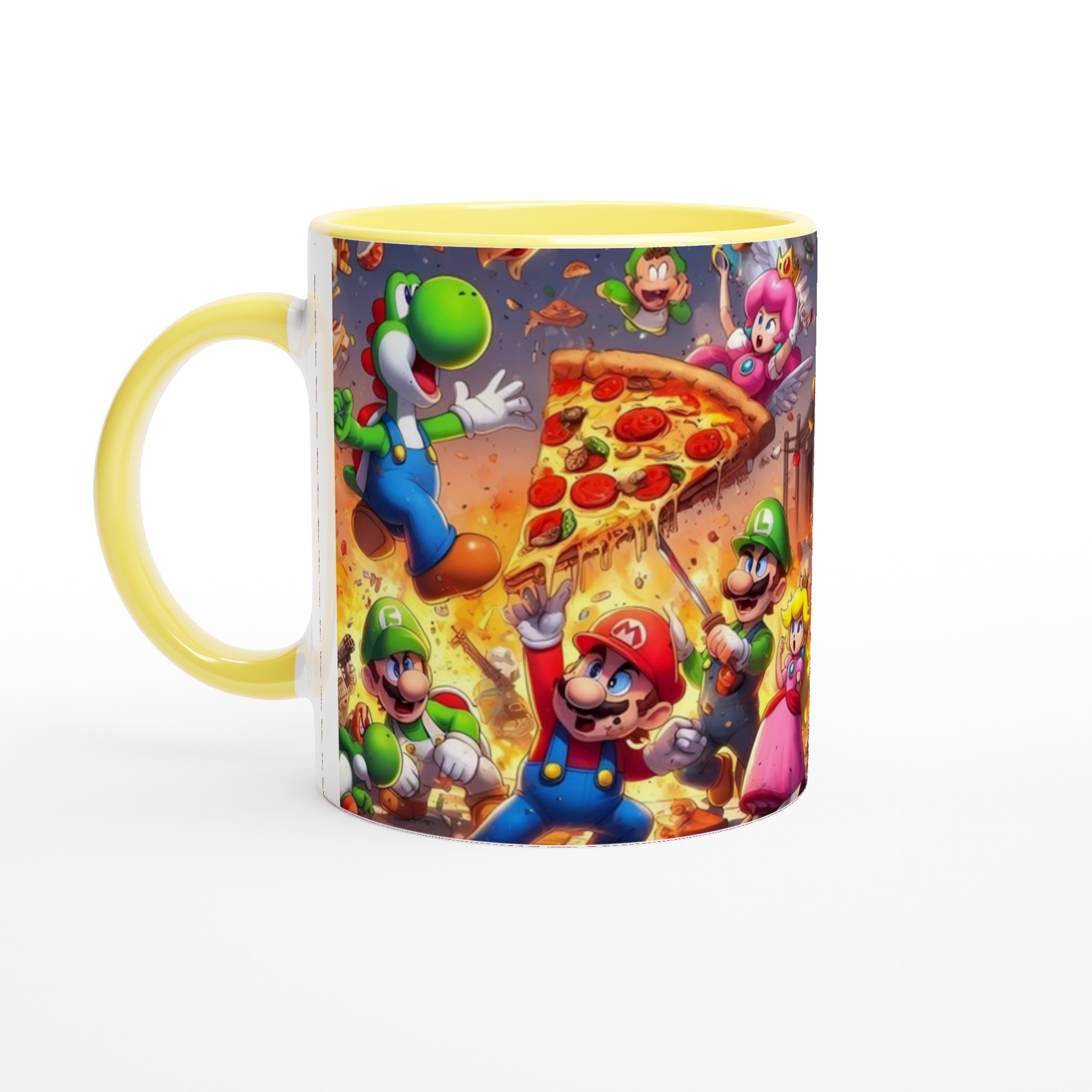 Livfull Vit 11oz Keramisk Mugg med Spännande Spelmotiv och Färgglada Valmöjligheter 3 eb873bba-f417-43a8-ab00-322e90462266