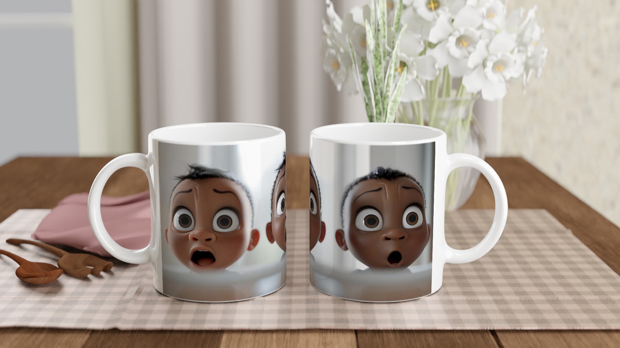 Förvånade Bebisar Keramisk Mugg – Rolig 11oz Kaffekopp med Uttrycksfull Design, Välj din Färg! 10 eb8e0084-a2c6-40ef-b70d-b0e90e4ce9e0