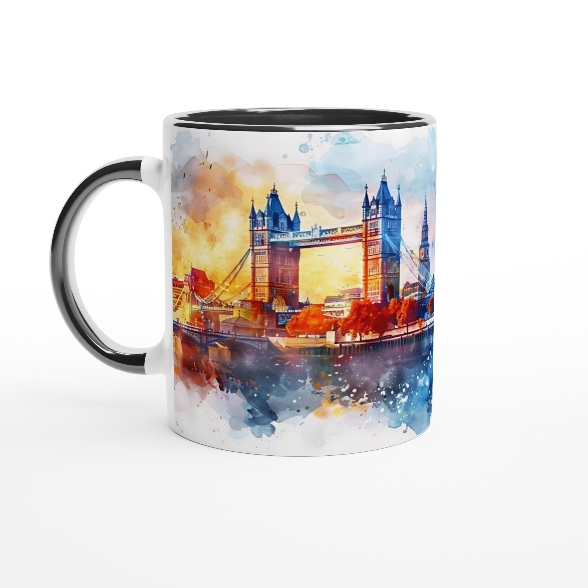 London Watercolor Skyline Mugg – Upplev stadens magi i varje klunk, välj din favoritfärg! 4 ebf4843a-b52f-4e7e-9060-b5f4c9fddb69