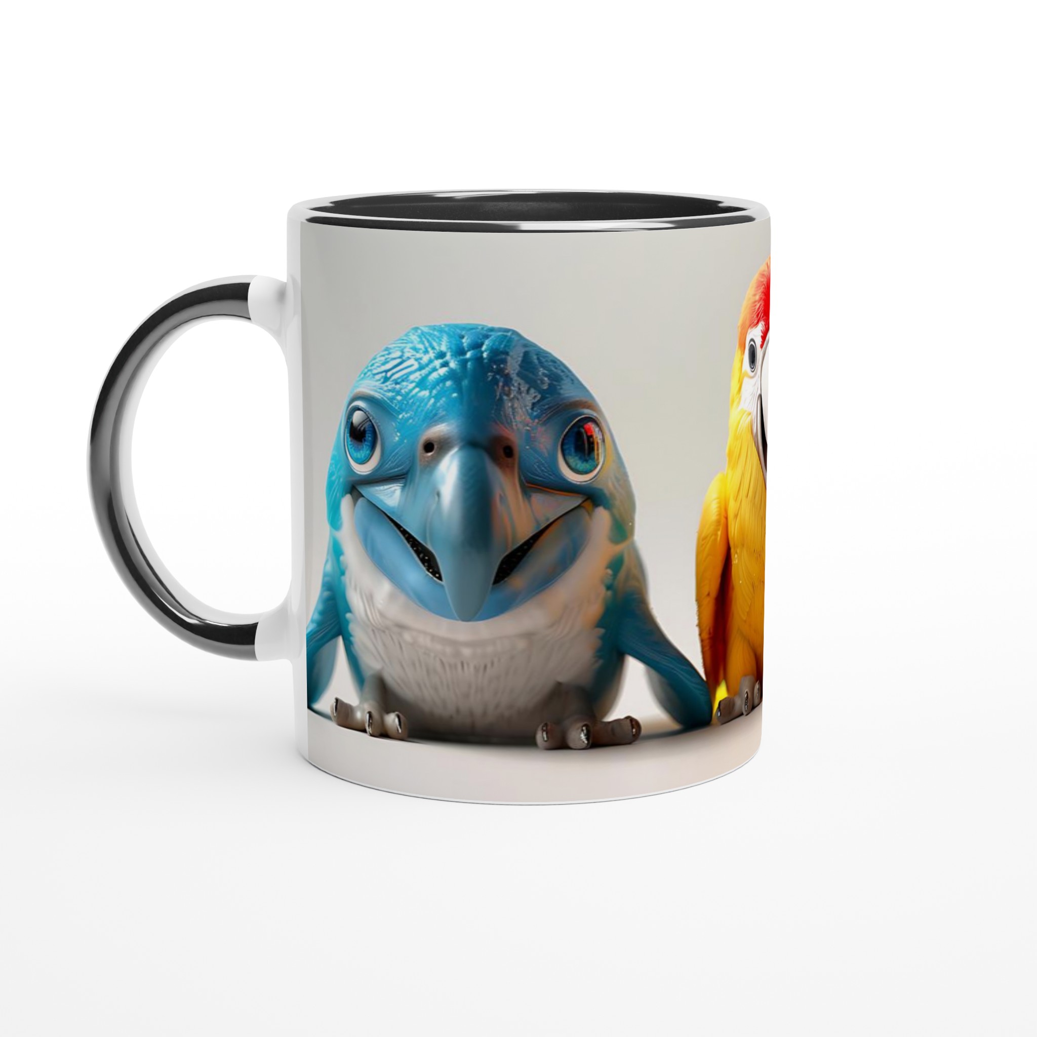 Söta Djurvänner Keramisk Mugg - 11oz Kaffe- & Temugg i Valfri Färg, Hållbar & Diskmaskinsäker 4 ebf854dc-7d8f-480a-a69c-ba88e50b30a0