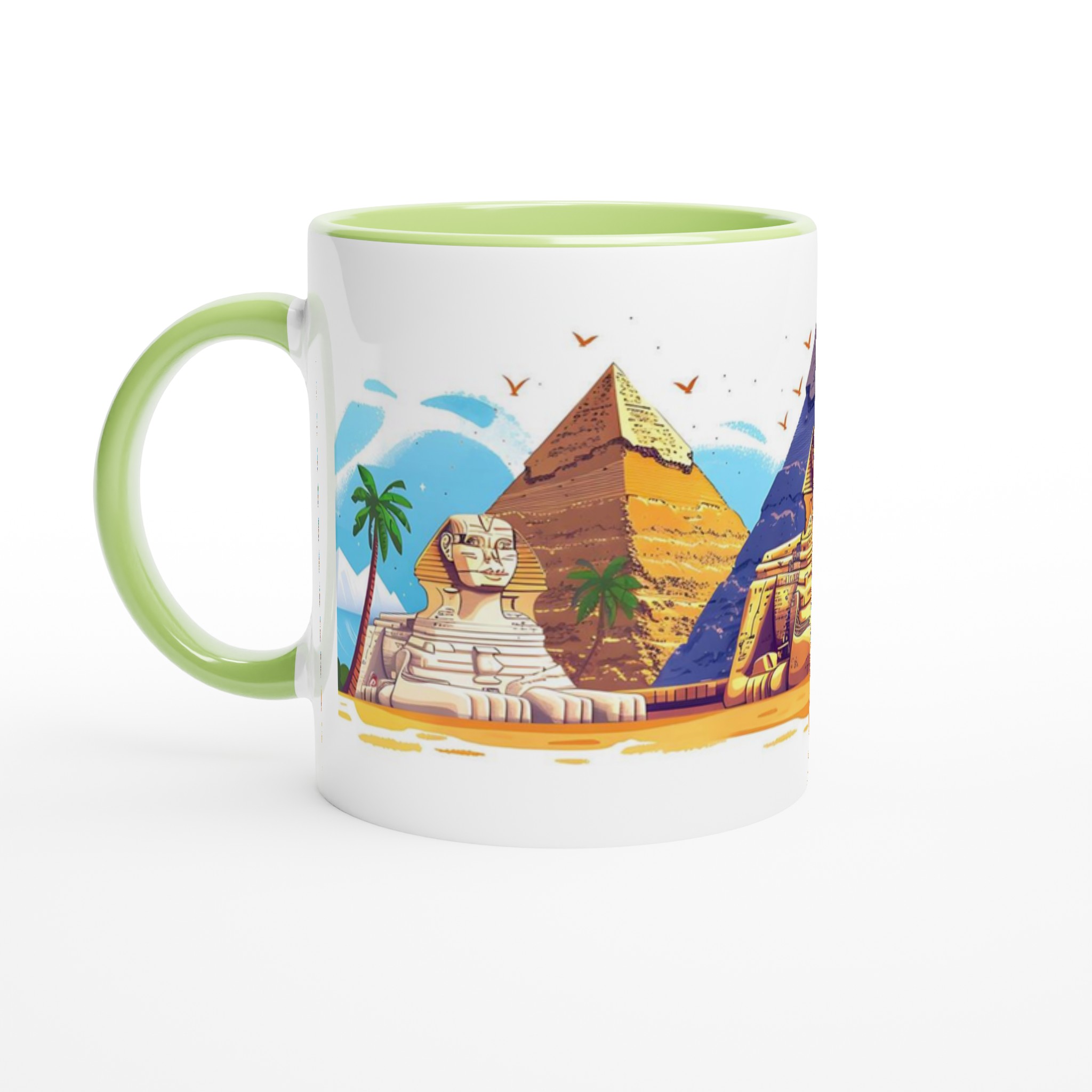 Egyptisk Pyramider & Sfinxer Mugg – Res tillbaka i tiden med din favoritdryck, välj bland 7 livfulla färger! 7 ec01e9b6-e207-47b2-afa3-c0415f8b6cf6