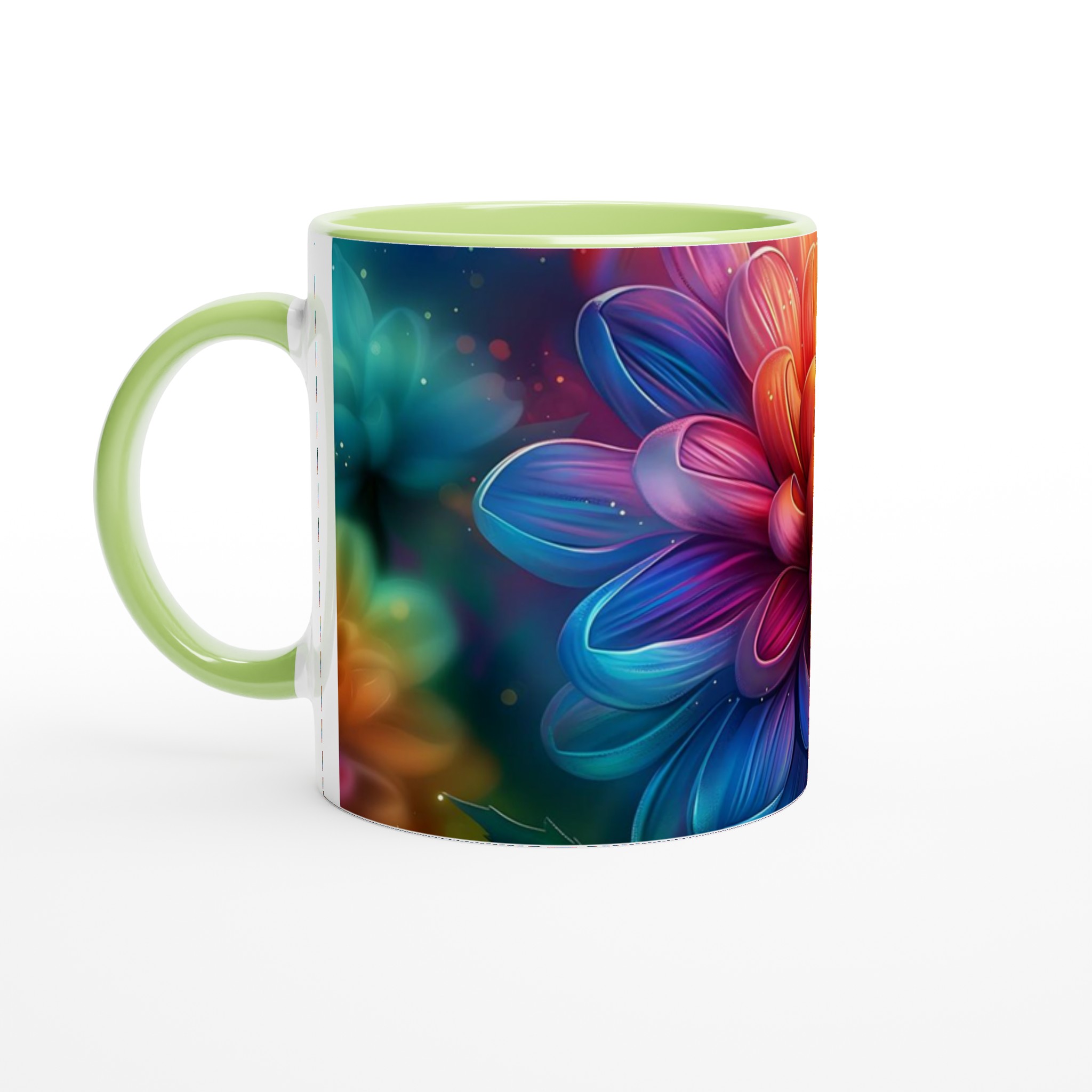 Färgexplosion Dahlia Mugg – 11oz Keramisk Kaffemugg i Levande Nyanser för Hem & Kontor 7 ec051703-8d3c-4e6d-9382-22aa0d7999a6