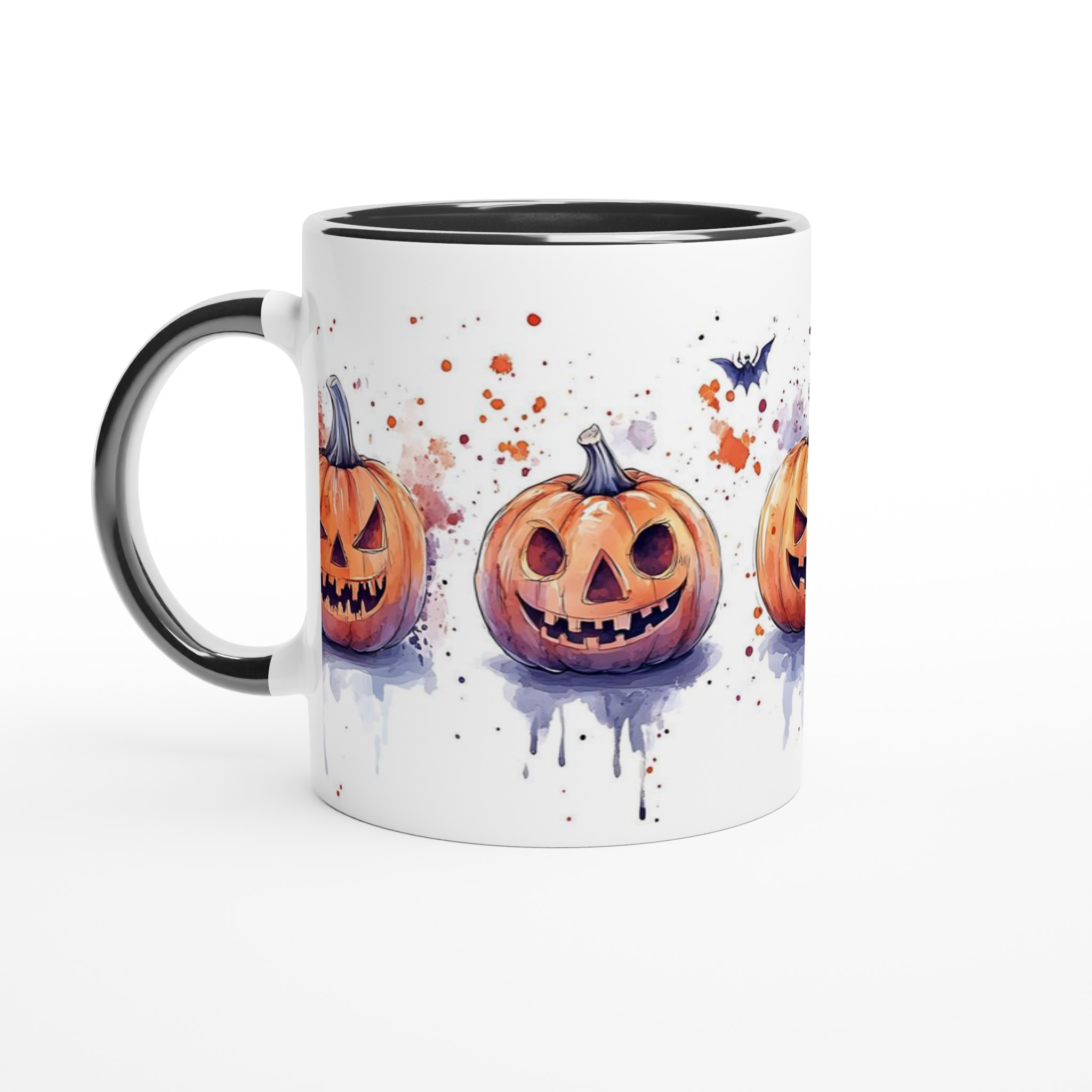Halloween Spirit 11oz Keramisk Mugg med Pumpor och Fladdermöss – Välj Din Färgstarka Favorit 4 ec2acffe-098c-4d2e-9f36-96f14d3222ca
