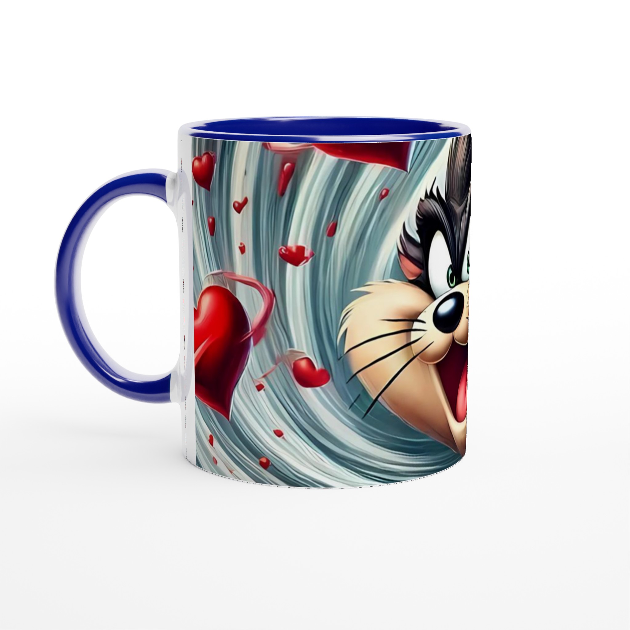 Vit 11oz keramisk mugg med lekfull Looney Tunes-inspirerad design i flera färger 2 ec3ef21c-1d54-4769-bf35-469121a11338