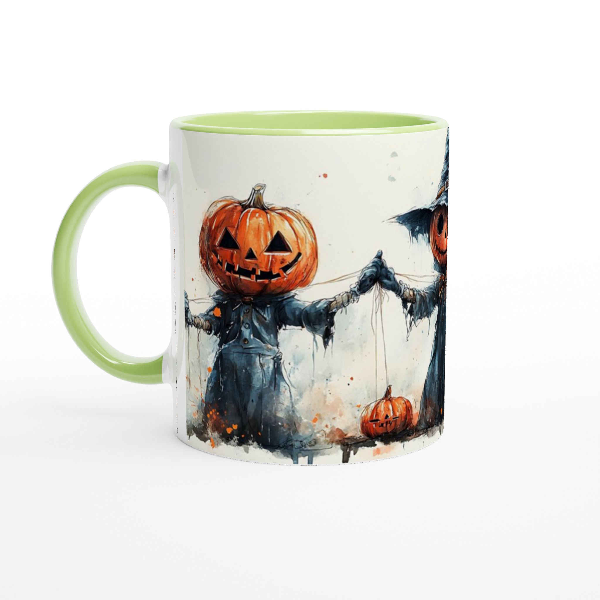Mystisk Pumphuvud Fågelskrämma Keramisk Mugg – Perfekt för Halloween & Höstmys 7 ec4e2f1a-9f60-40ff-a399-7af80c595510