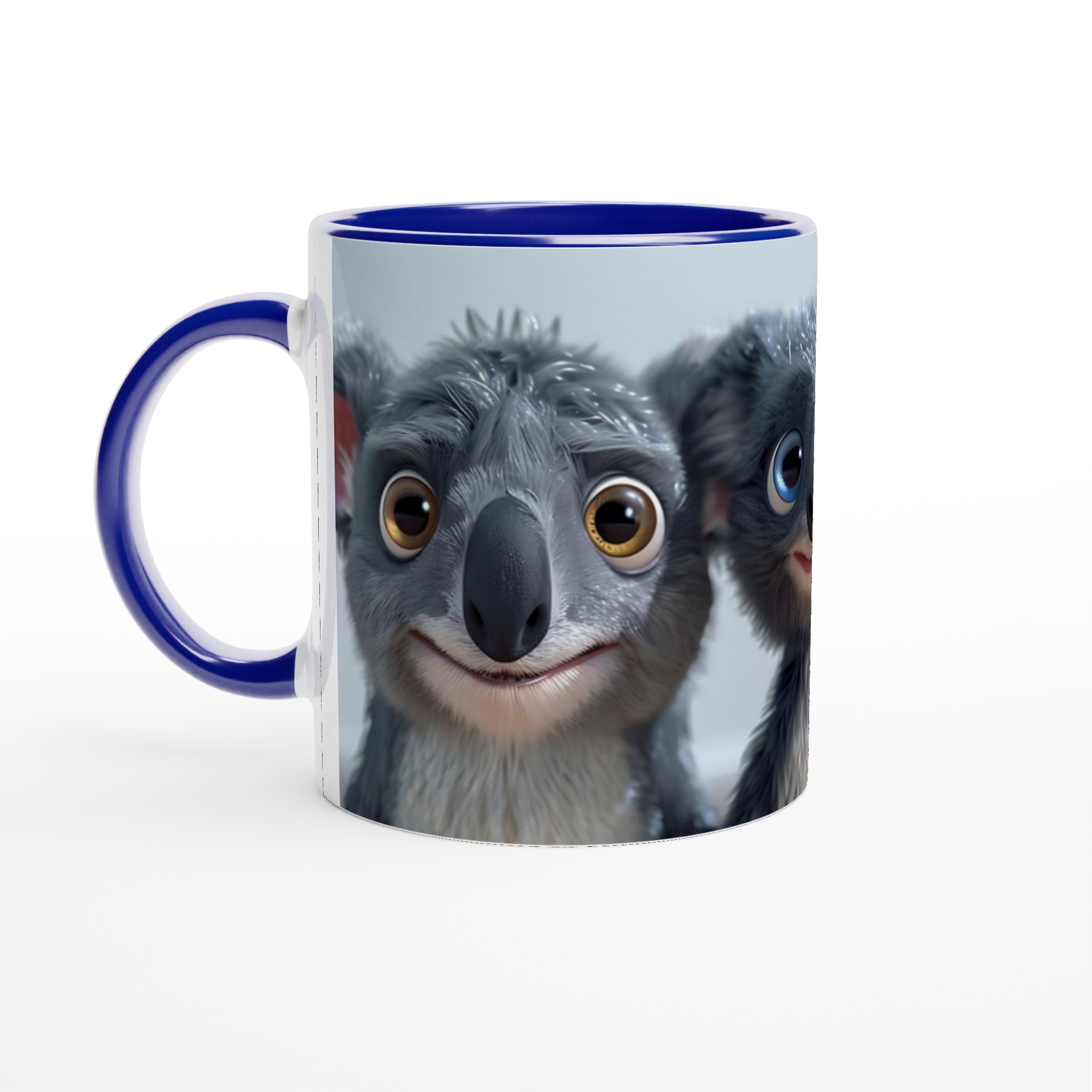 Söta Koala Vänner 11oz Keramisk Mugg – Personlig design i 7 livfulla färger för din favoritskapelse 2 ecd399af-3245-432d-84e6-d42aaae0a97a