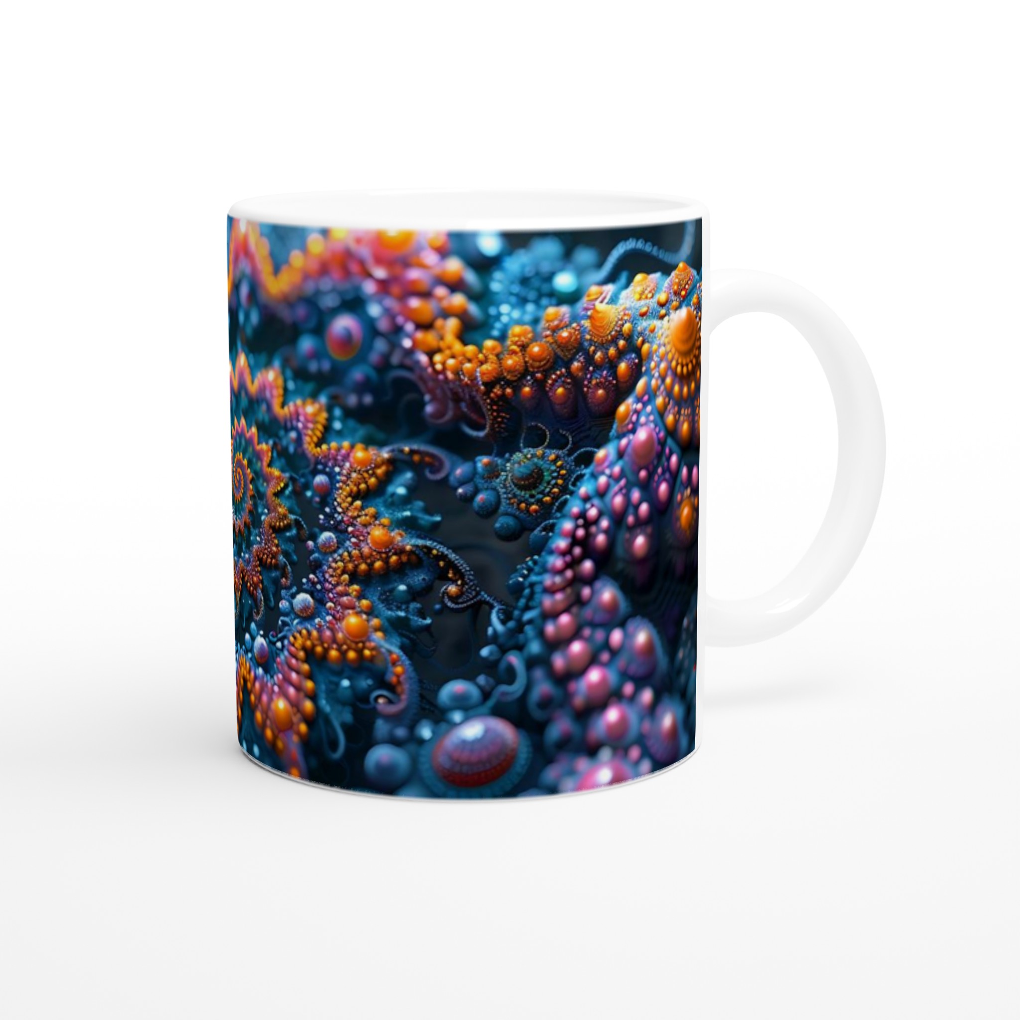 Kosmisk Fraktal Mugg - Färgexplosion för Din Kaffeupplevelse, Välj bland Sju Levande Nyanser! 9 ed54db85-5709-4e80-a72c-2d949981fa8c