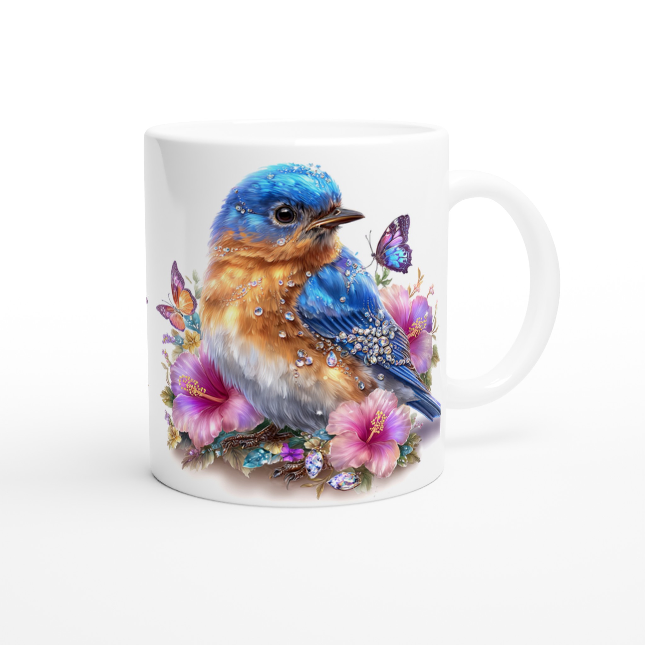 Förtrollande Juvel-Fågel Mugg – Glittrande Design i Ditt Val av 7 Keramiska Färger! 9 edb9e5e5-7b30-43f8-985b-3e51541a114c