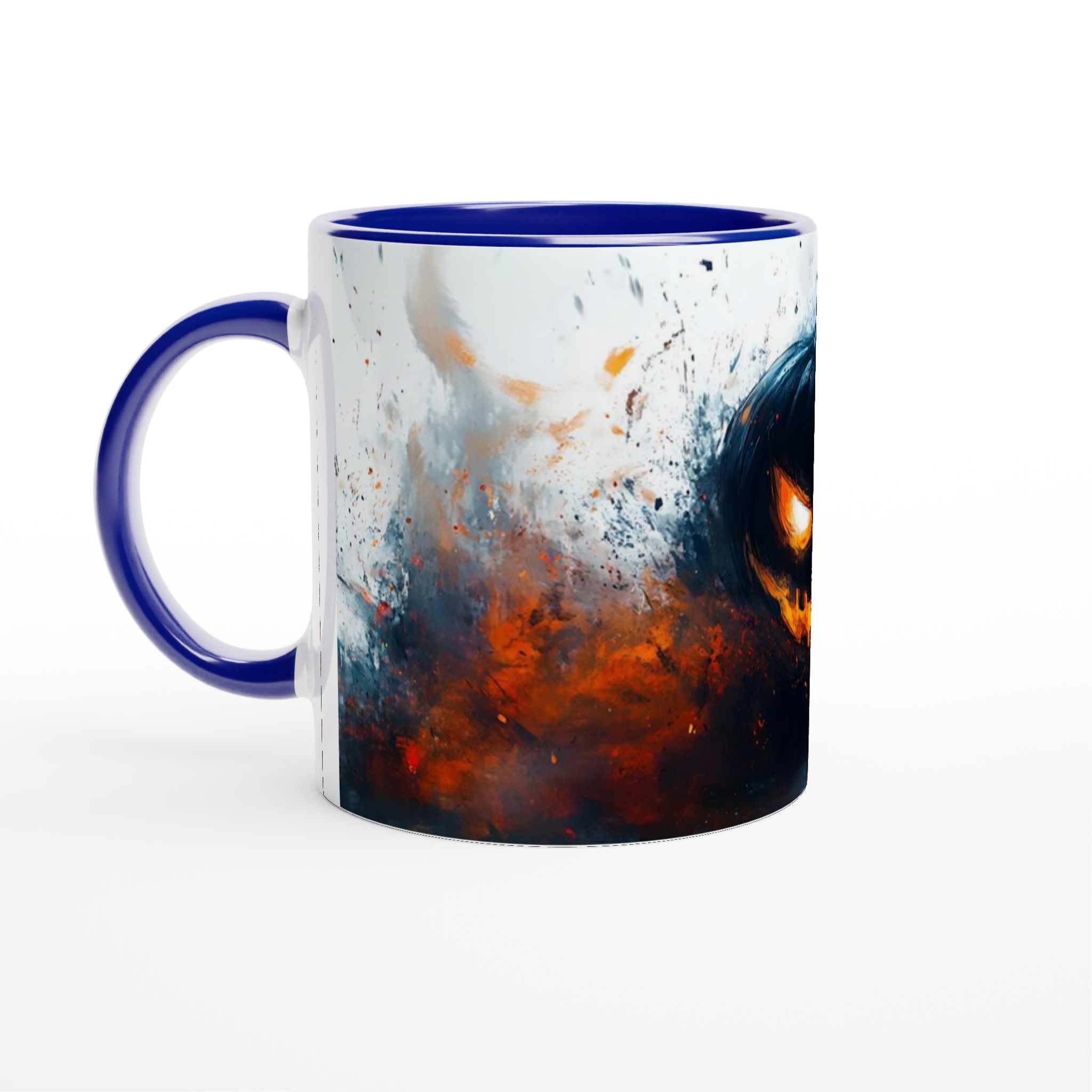 Spooky Halloween Pumpa Mugg – 11oz Keramisk Mugg med Lysande Jack-o'-lantern Design 2 eddff7ef-ad9d-42a5-b8e7-36a3b47a9961