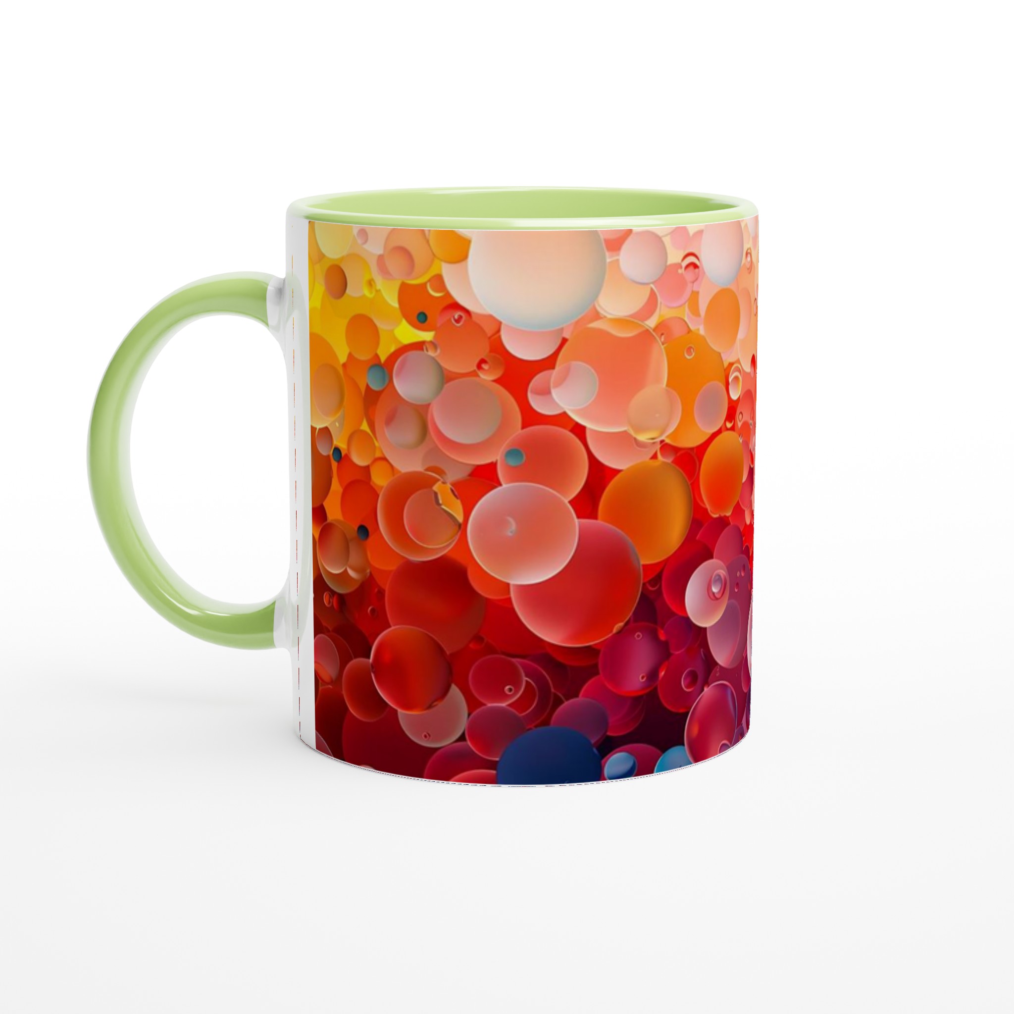 Abstrakt Bubbel Keramikmugg - 11oz, Välj Bland 7 Färgstarka Nyanser för Din Perfekta Kaffestund 7 ee19566e-636e-4471-a62e-df1ab8081875