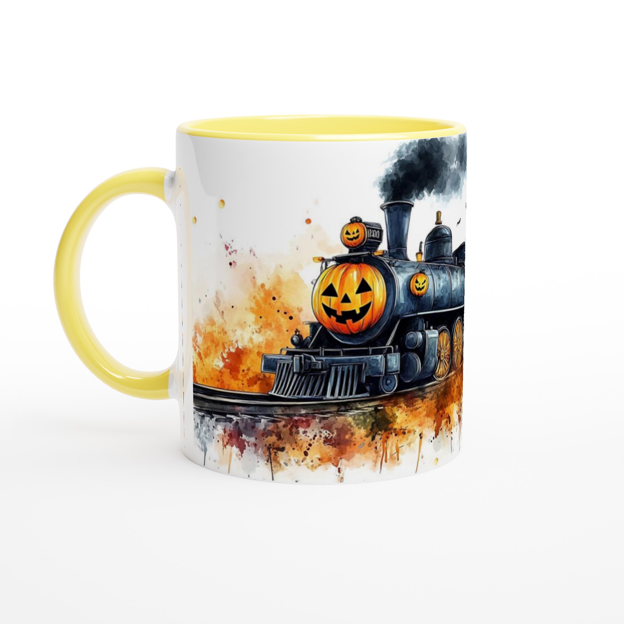 Spooky Express: Pumpa Lokomotiv Mugg – En Perfekt Halloween-gåva i din favoritfärg! 3 ee21ed19-f2ce-4744-a9cc-2604cf00d353
