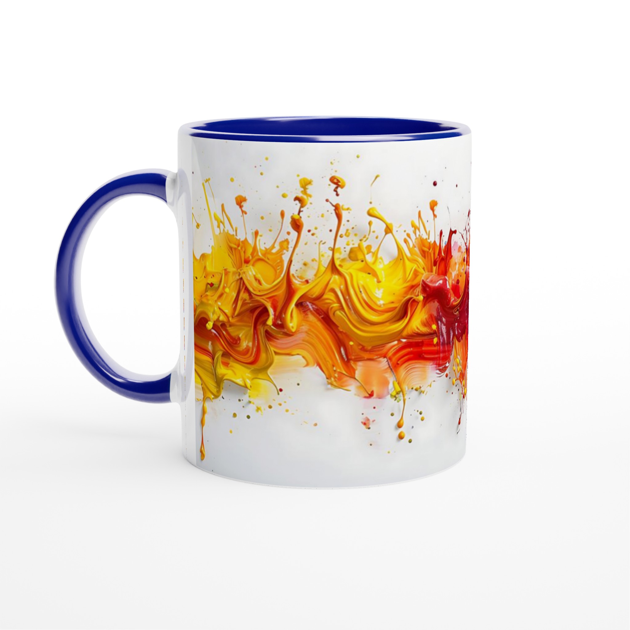 Vit 11oz Keramisk Mugg - Välj bland Regnbågens Färger för en Livlig Start på Dagen! 2 ee5c0ca0-1c9d-4a11-a5cb-6a74bfe487db