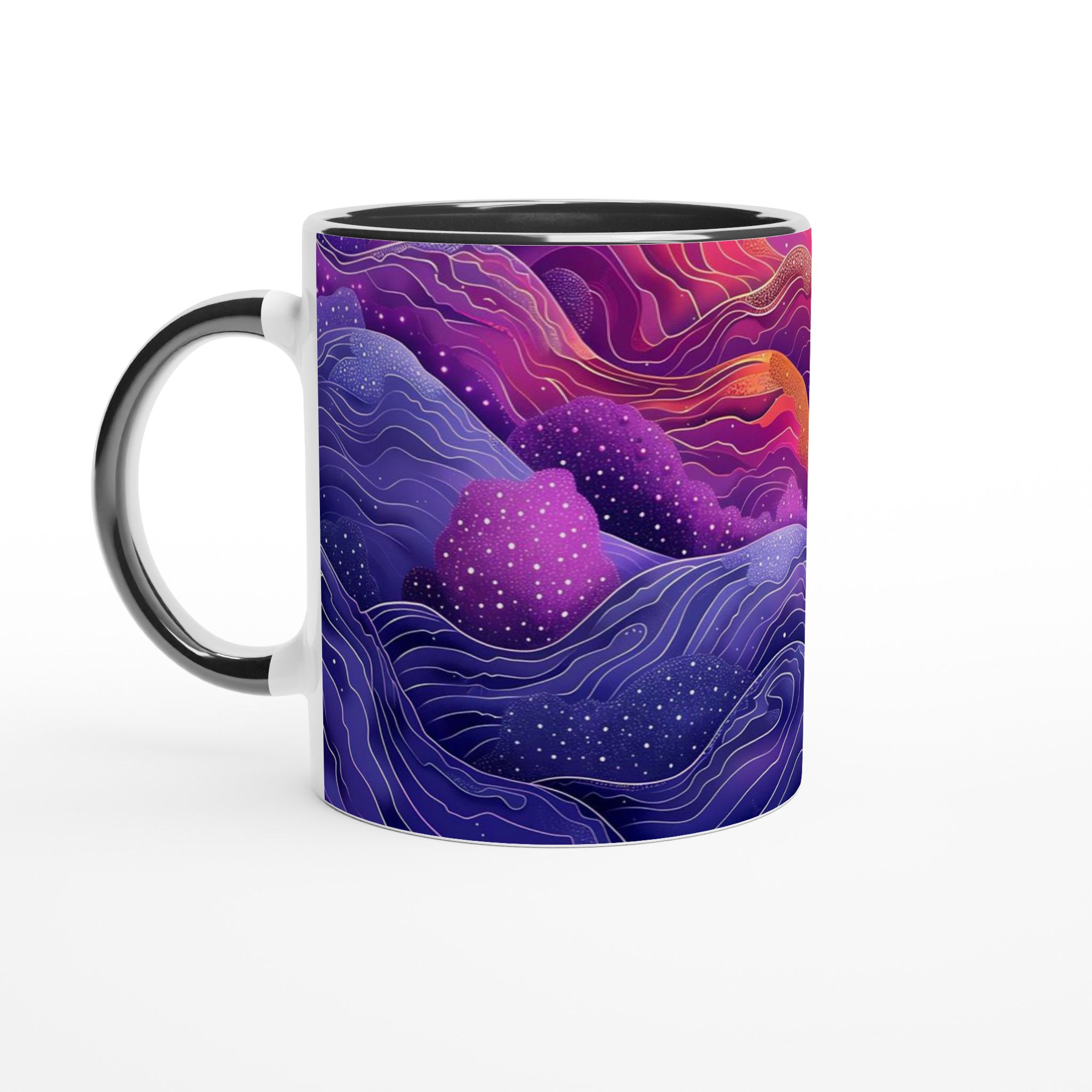 Magisk Bergskedja – 11oz Keramisk Mugg för Kaffe & Te i Sju Färgstarka Nyanser 4 eef862cd-09d1-4e76-898e-785d7d0a14ec
