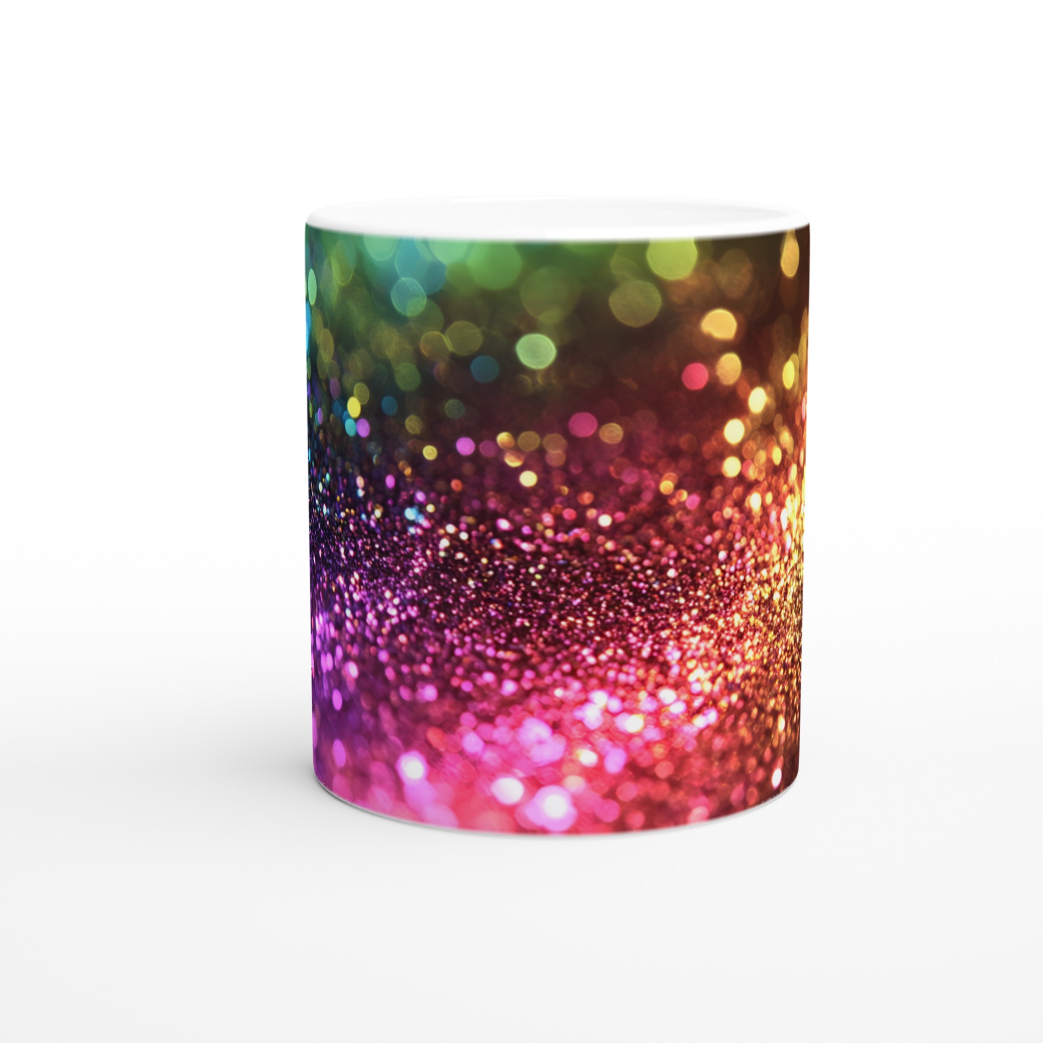 Glittrande Regnbågs Keramikmugg - 11oz Favoritmugg i Valfri Färg! 8 ef3119f5-18e3-443e-ba3e-2b815048a79d
