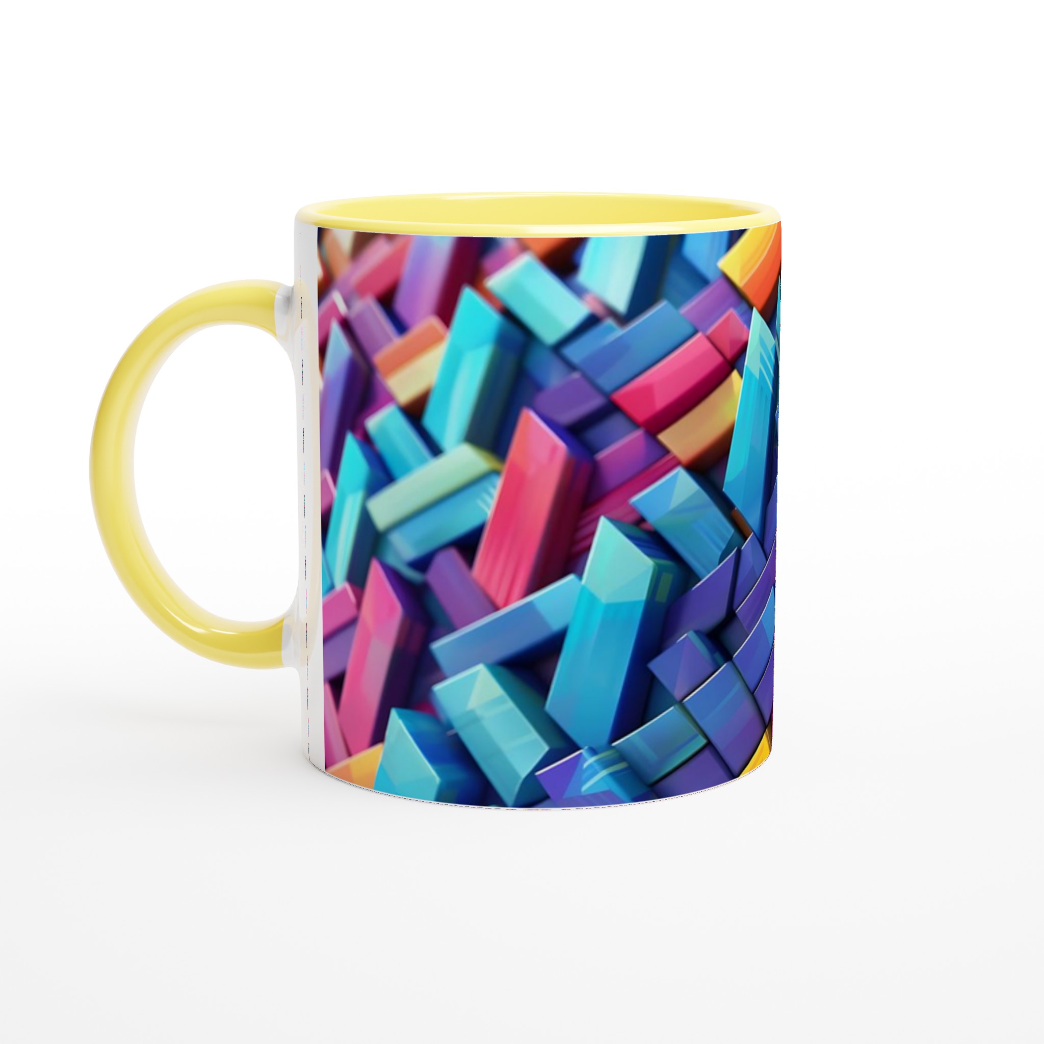 Abstrakt Färgprakt 11oz Keramikmugg – Din Kaffepaus, Din Färgstarka Favorit! 3 ef401233-40a2-48da-83e6-3ed162a394fa