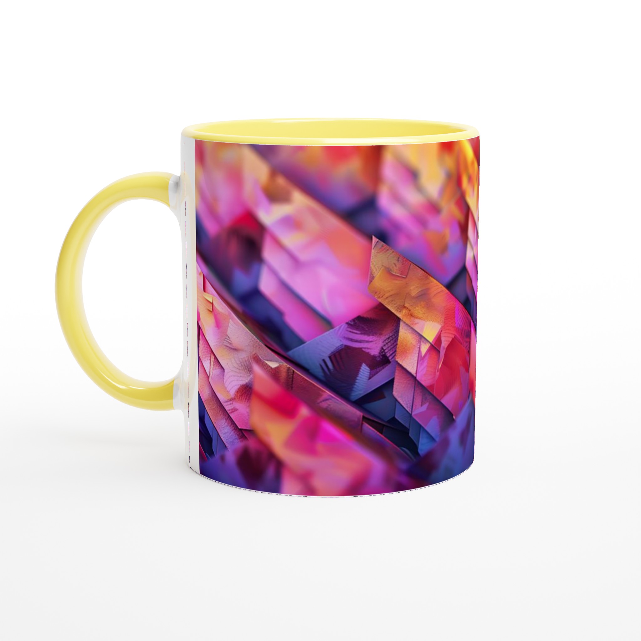Abstrakt Mosaik Keramisk Mugg – Konstfull Design i Väljbara Färger, 11oz 3 ef91ec64-aeb0-4d92-9e4d-2b41fc3da87a