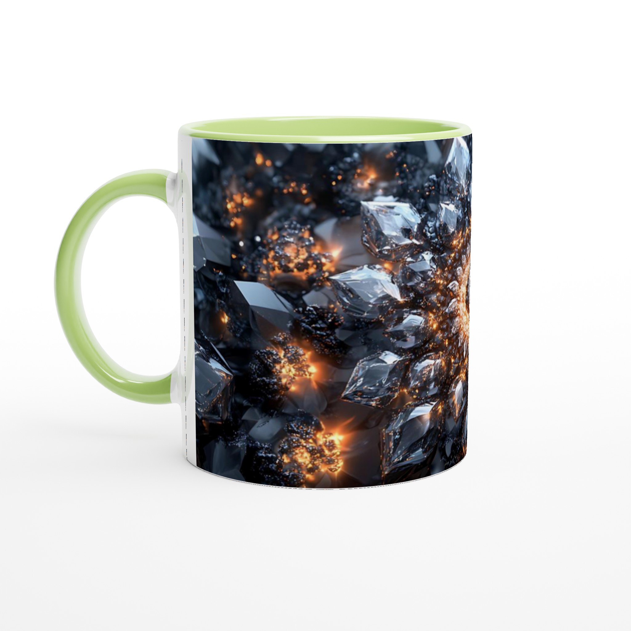 Kosmisk Kristallmugg - 11oz Keramisk Kaffemugg i Ditt Val av Färg 8 efbcc09b-ded3-4a98-bd91-7b757a9a6a2a