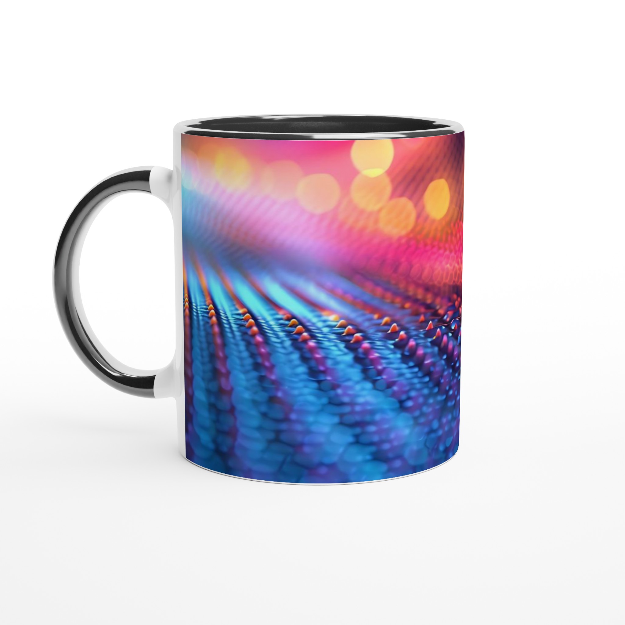 Neon Vibe Keramisk Mugg – 11 oz i Livfulla Färger för Din Dagliga Kaffeupplevelse 4 efcbfd3b-cd94-4ab8-930a-6d51572cd003