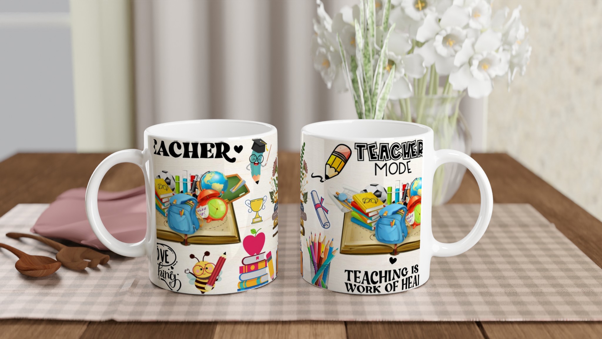 Teacher's Inspirational 11oz Ceramic Mug – Celebrate Learning in Vibrant Colors 11 efd56f9b-2da7-4ae3-8e8d-770af84579ca