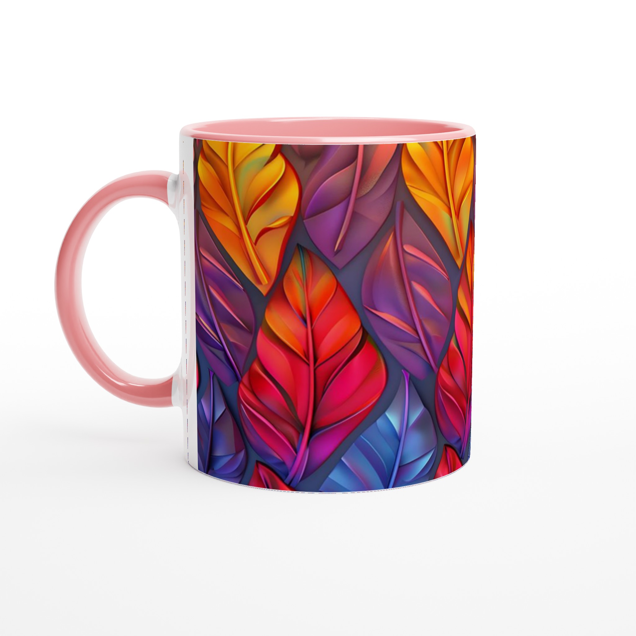 Konstnärlig Keramikmugg: Välj bland 7 Färgstarka Nyanser för ditt Kaffe eller Te (11oz) 6 f00ba721-ec29-4331-a95b-44c8a5b19227