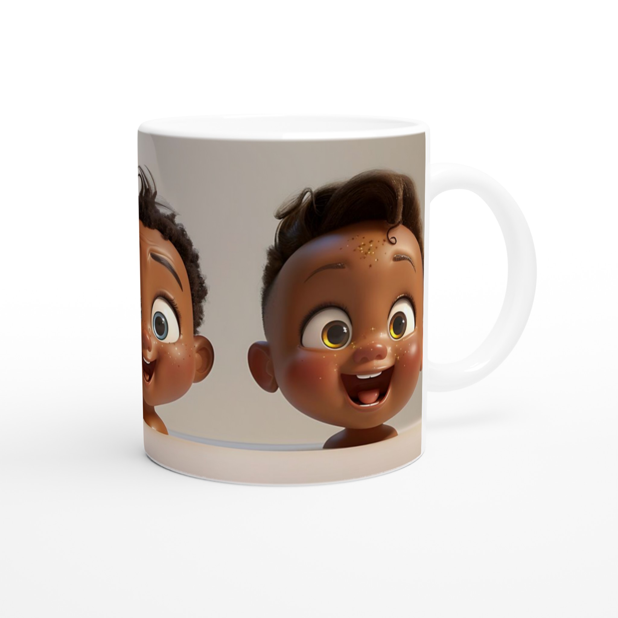 Lekfulla Barnansikten Keramikmugg – Perfekt Present för Alla Barnasinne! 9 f010d08d-ce25-40dd-978e-0113789f176b