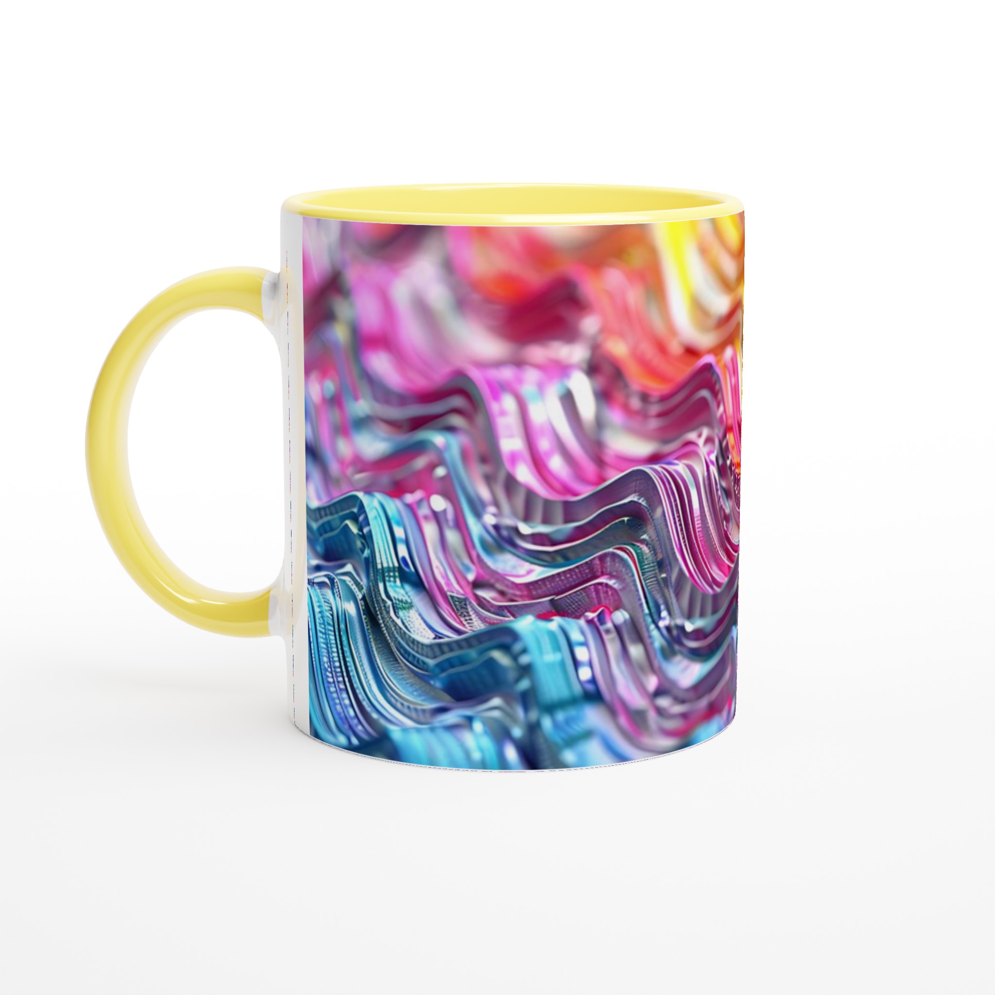 Abstrakt Vågmotiv 11oz Keramikmugg – Din Kaffestund, Din Färg! 3 f0372e9a-e5cf-485f-a8e6-c5c4e2713df5