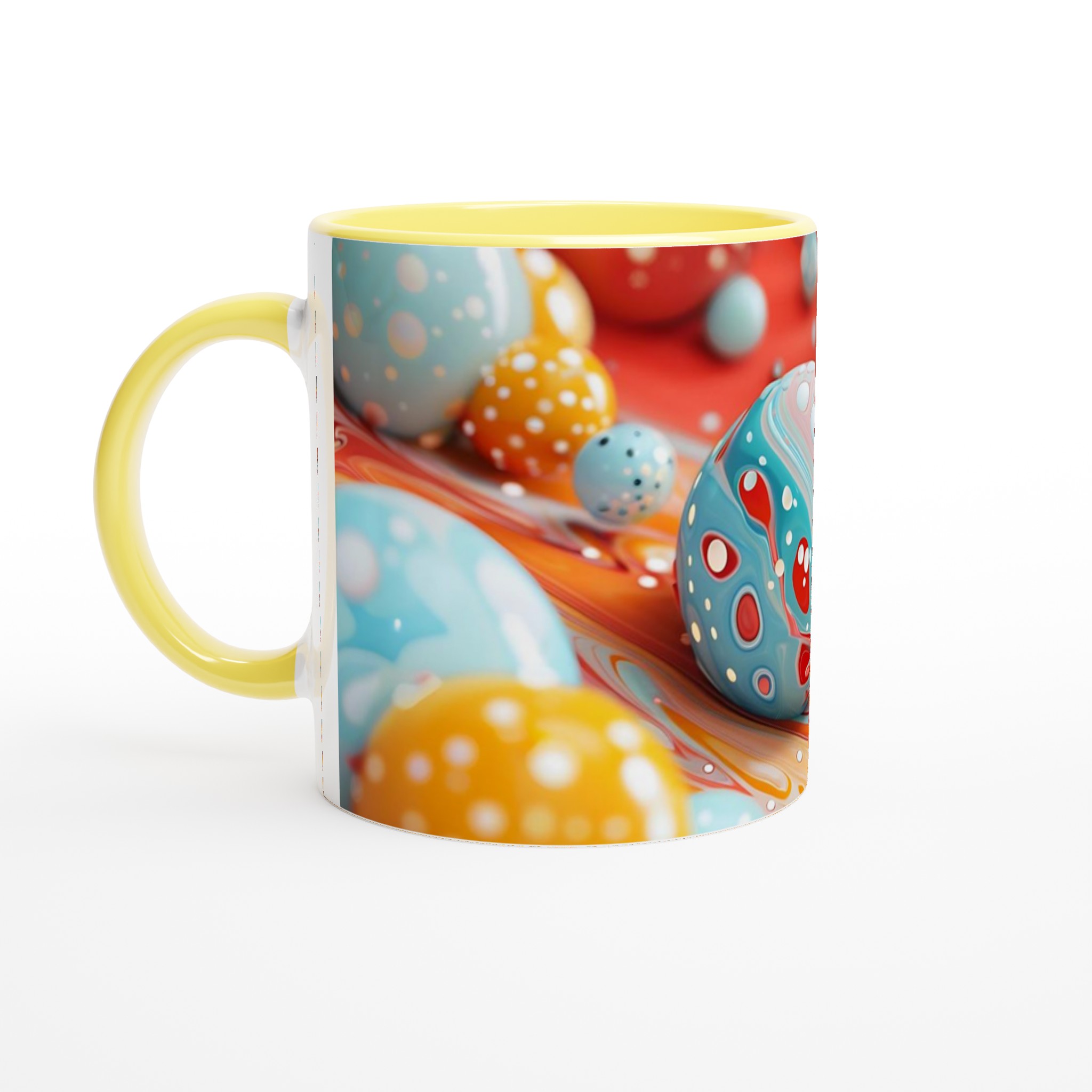 Abstrakt Målarstänk Keramikmugg 11oz – Välj din färg och lyft din kaffestund! 3 f053b502-76c2-42b6-8ef7-b7512bbb64bb