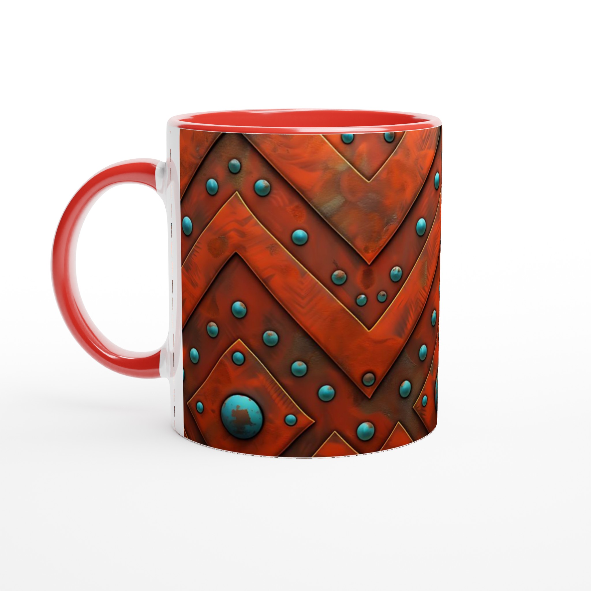 Aztec Rust 11oz Keramikmugg – En touch av forntida elegans i ditt val av färger 5 f055fead-f48c-40f9-b28d-51092f71dc38
