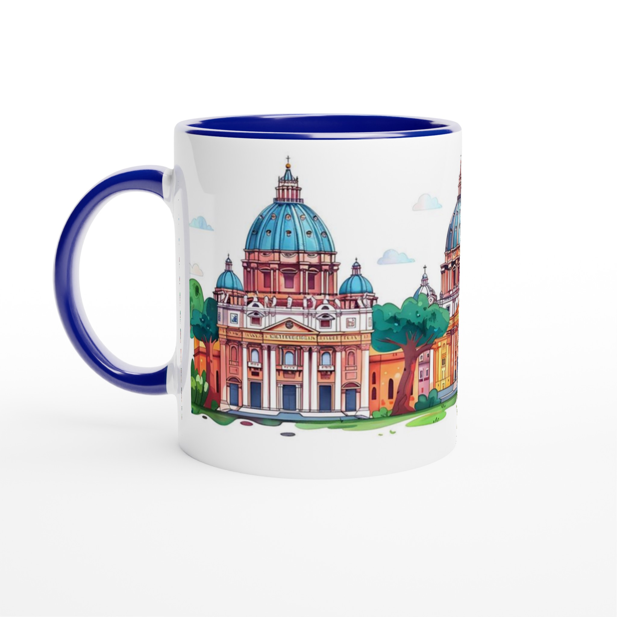 Historisk Stadsbild Mugg – Fånga Venedigs Charm i Vattenfärg, Välj Bland Flera Färger 2 f06ca419-a010-43d6-b8a2-9e19d3a714d1