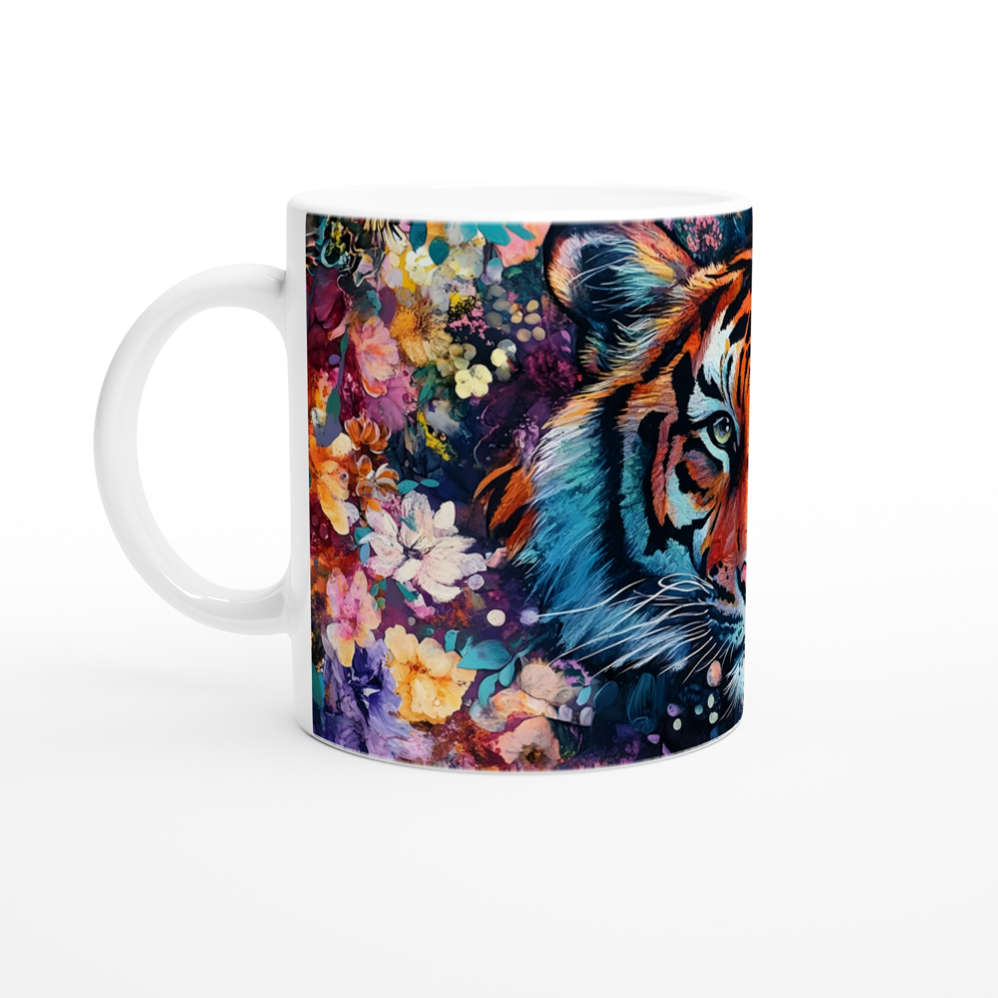 11oz keramisk mugg med livfull tigerdesign i dina favoritfärger 1 f07f9d24-d411-49ef-98e1-f25bc6e27270