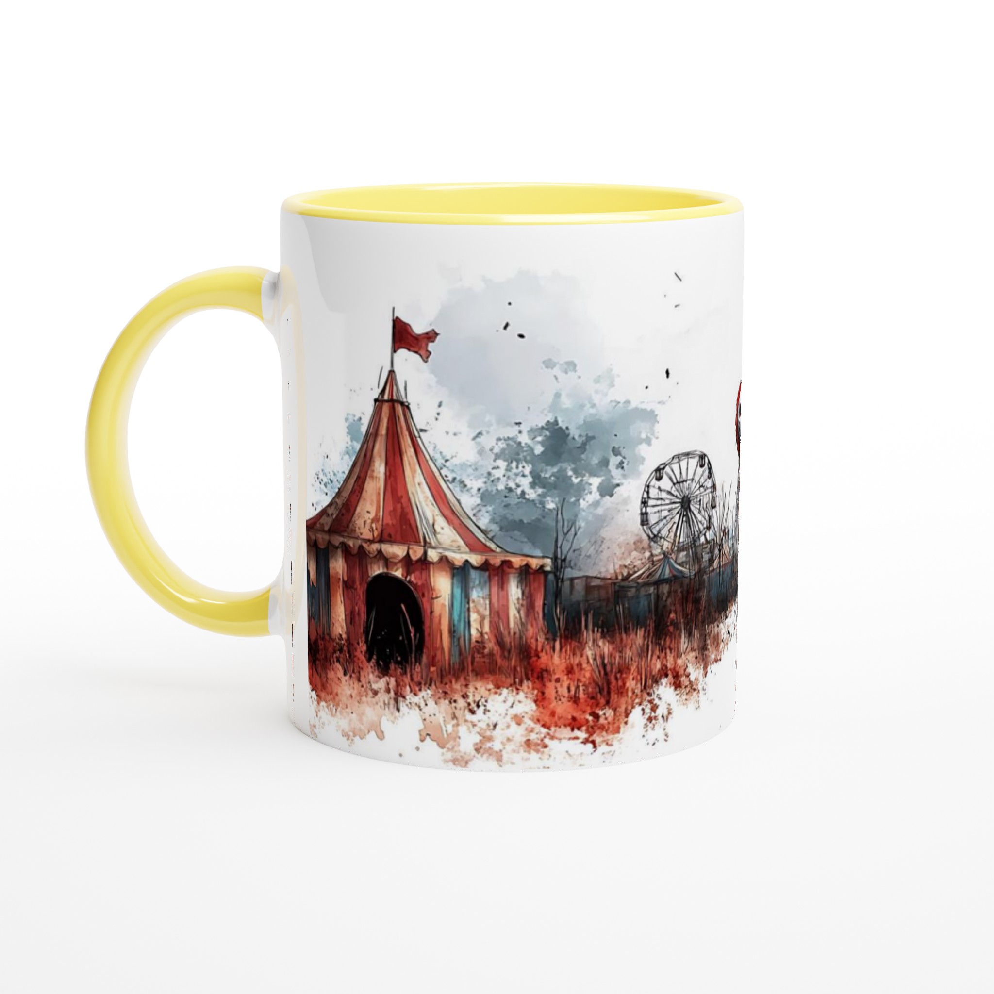 Horrorcirkus Mugg – Unik 11oz Keramikmugg i ditt val av 7 kusliga färger 3 f08b9695-4c75-4d82-8dba-dd553a99a9b6