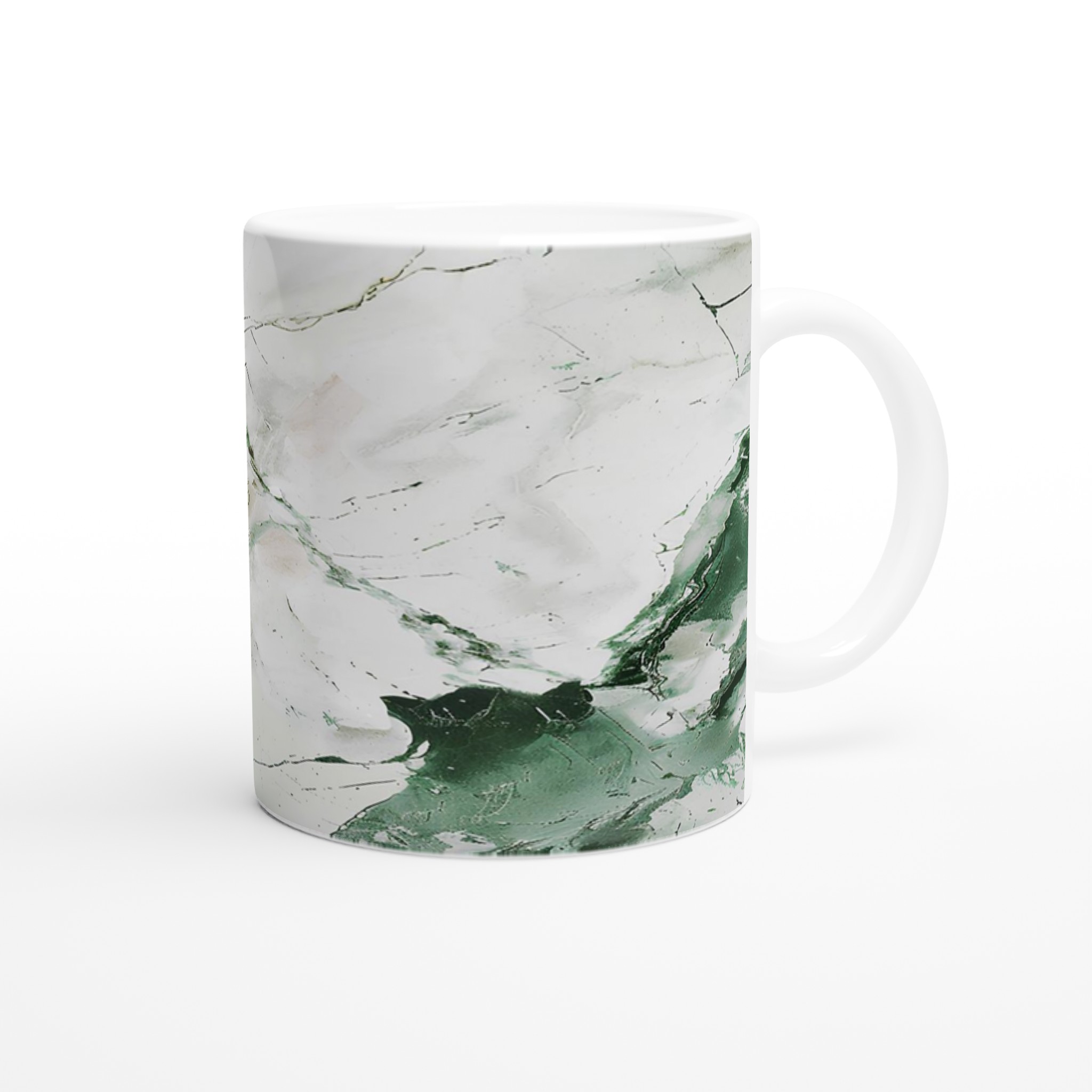 Abstrakt Grön Marmorerad Keramikmugg – Din unika 11oz kaffemugg i olika färger 9 f0c71543-ae2e-41f8-ba52-f3418d91f61b