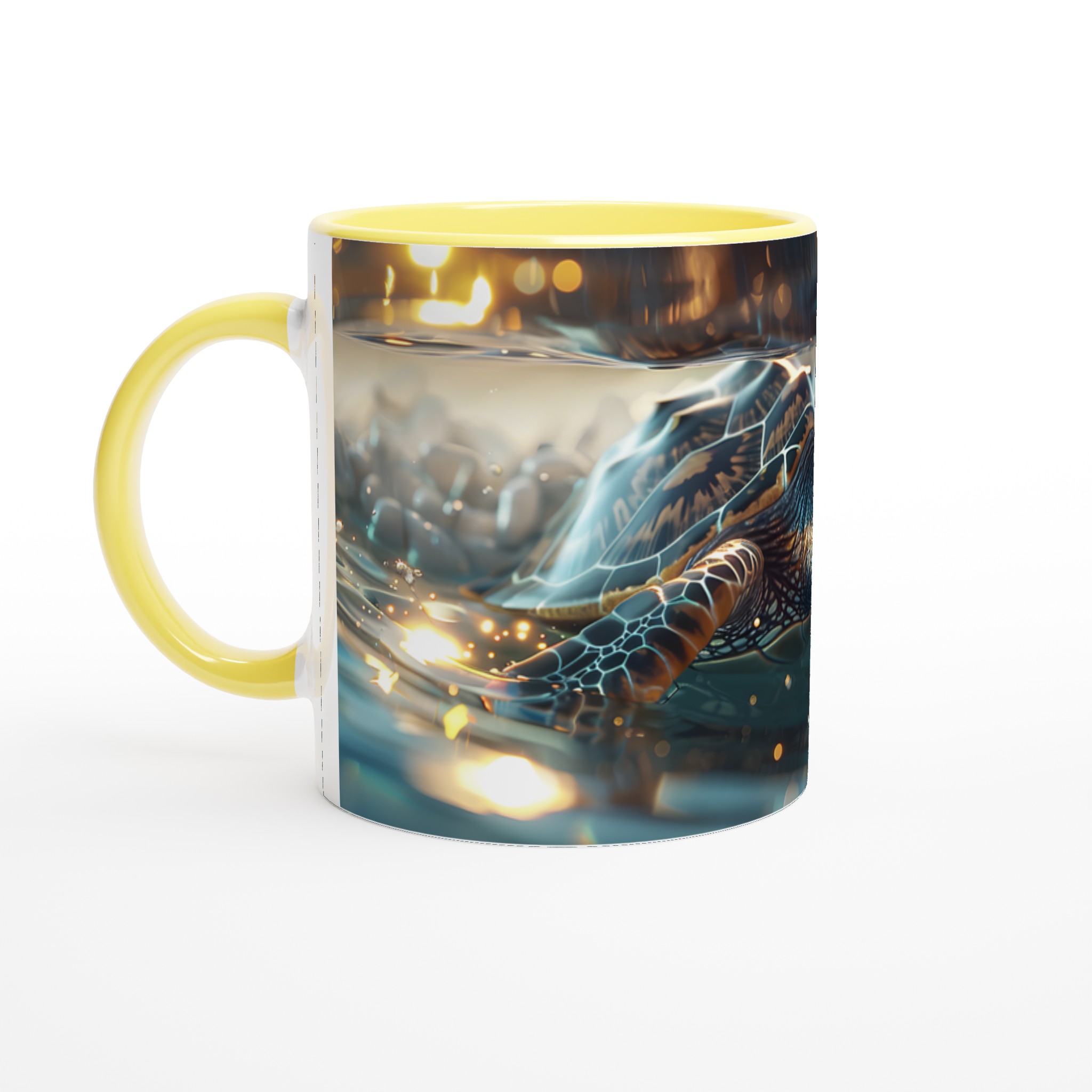 Majestätisk Havssköldpadda 11oz Keramisk Mugg – Dröm dig bort till havets djup med livfulla färger 3 f0dc4736-aa5d-44aa-b8af-4e713b3ffe5c
